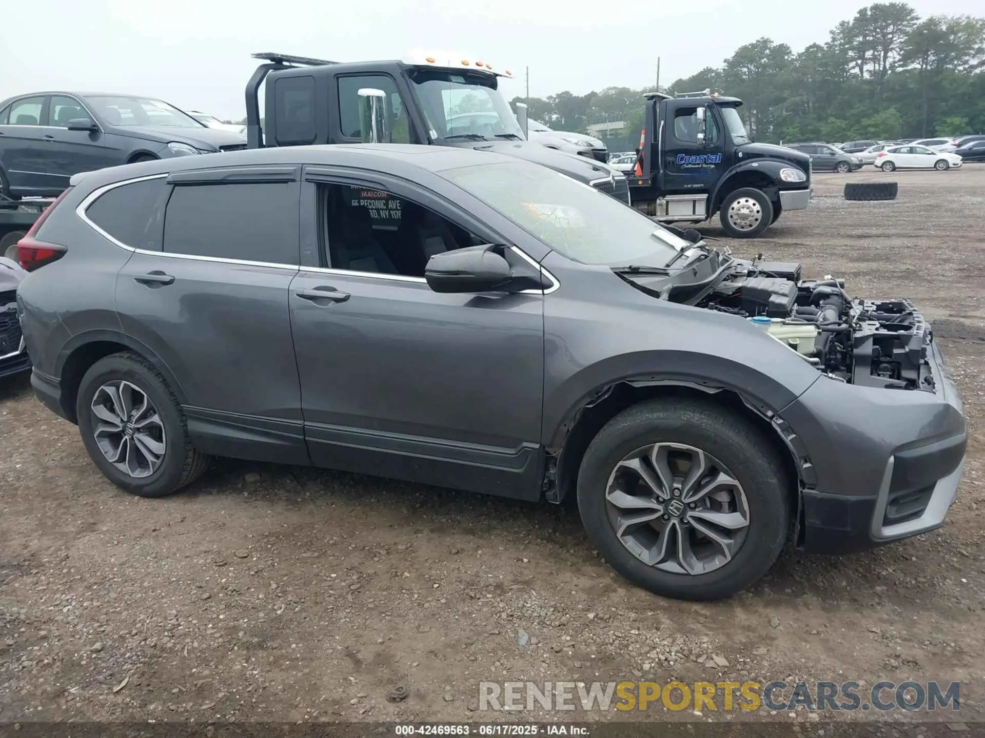 13 fotografías del automóvil dañado 2HKRW2H55NH621309 HONDA CR-V 2022