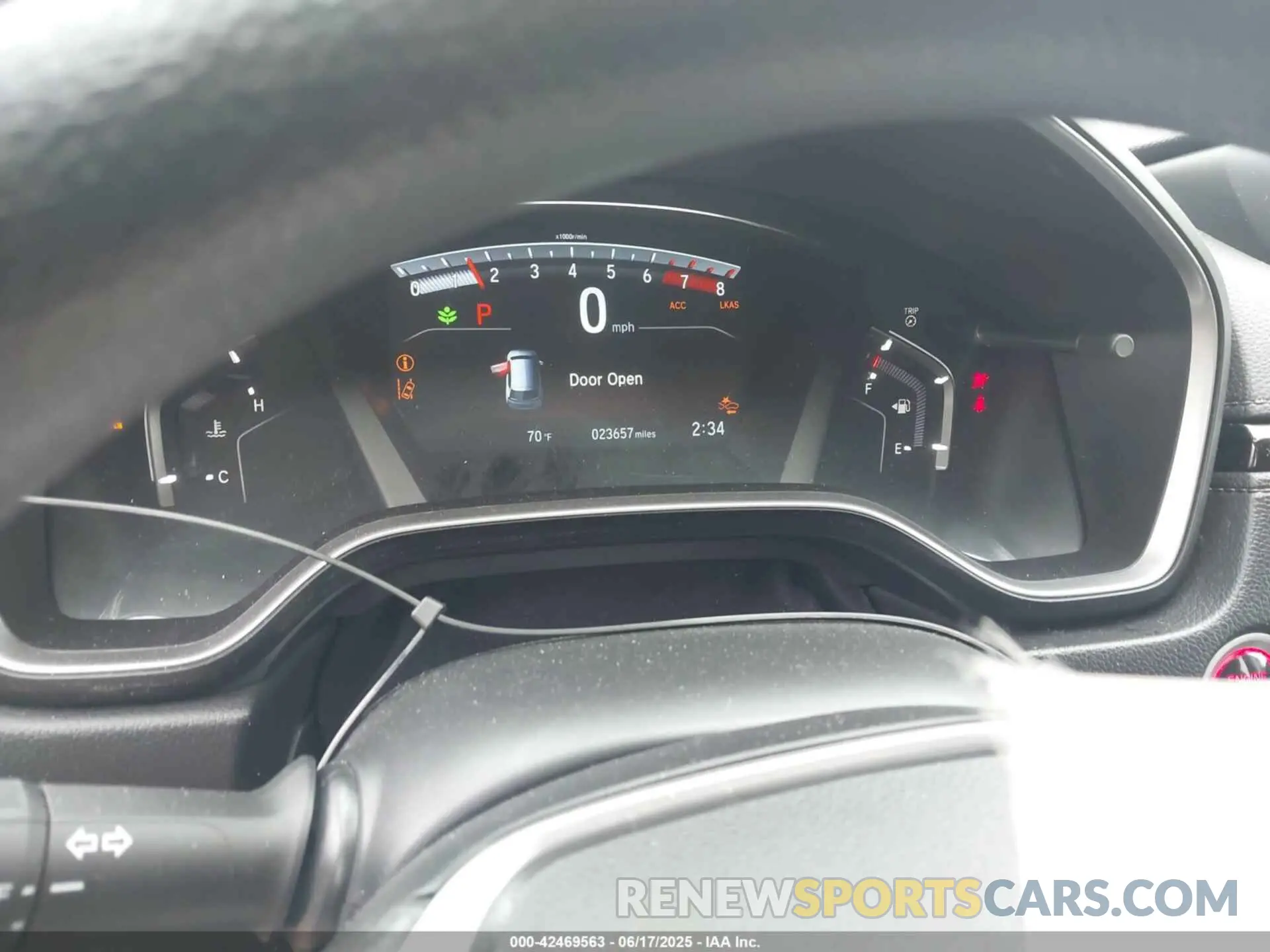 15 fotografías del automóvil dañado 2HKRW2H55NH621309 HONDA CR-V 2022