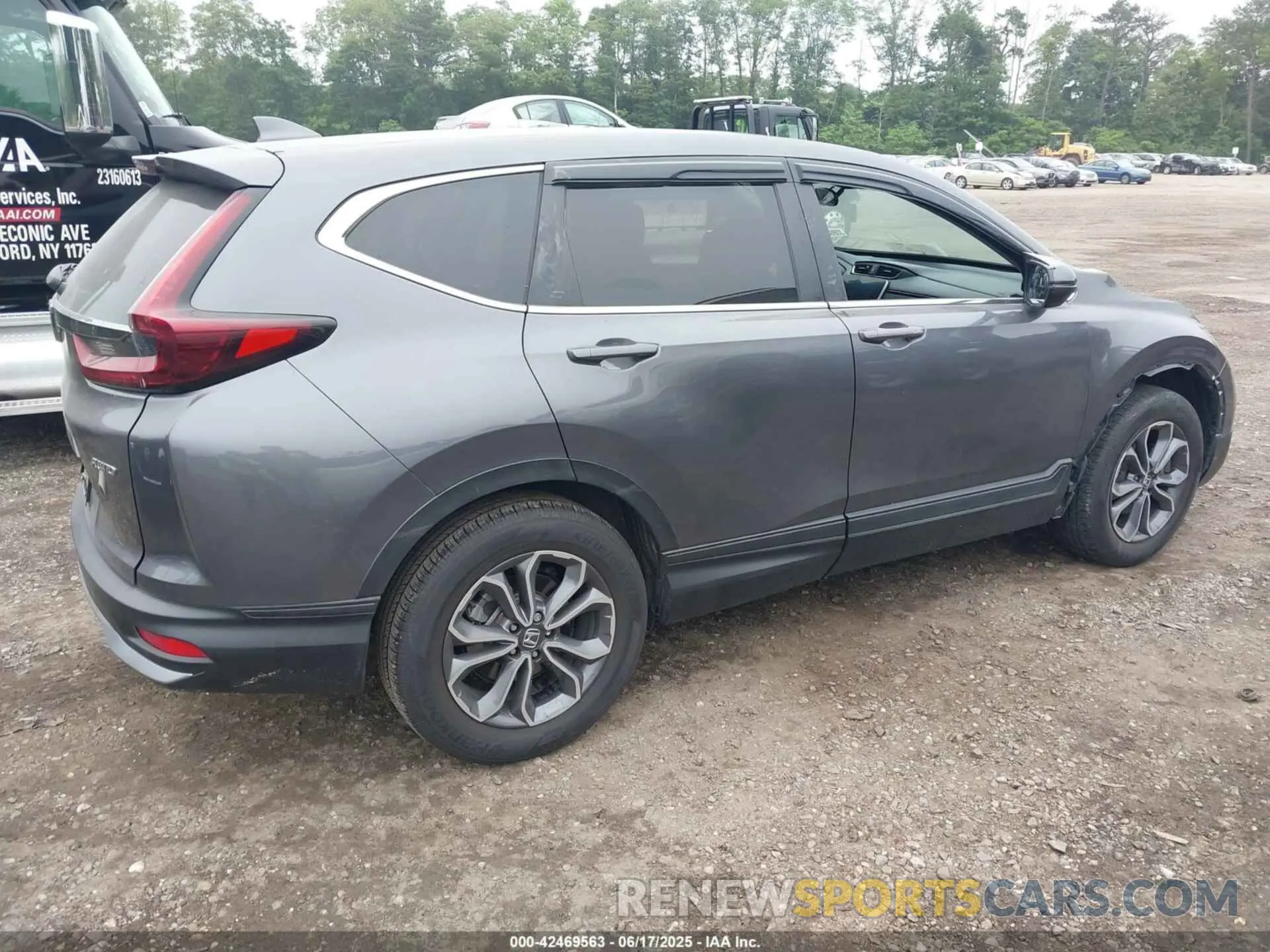 4 fotografías del automóvil dañado 2HKRW2H55NH621309 HONDA CR-V 2022