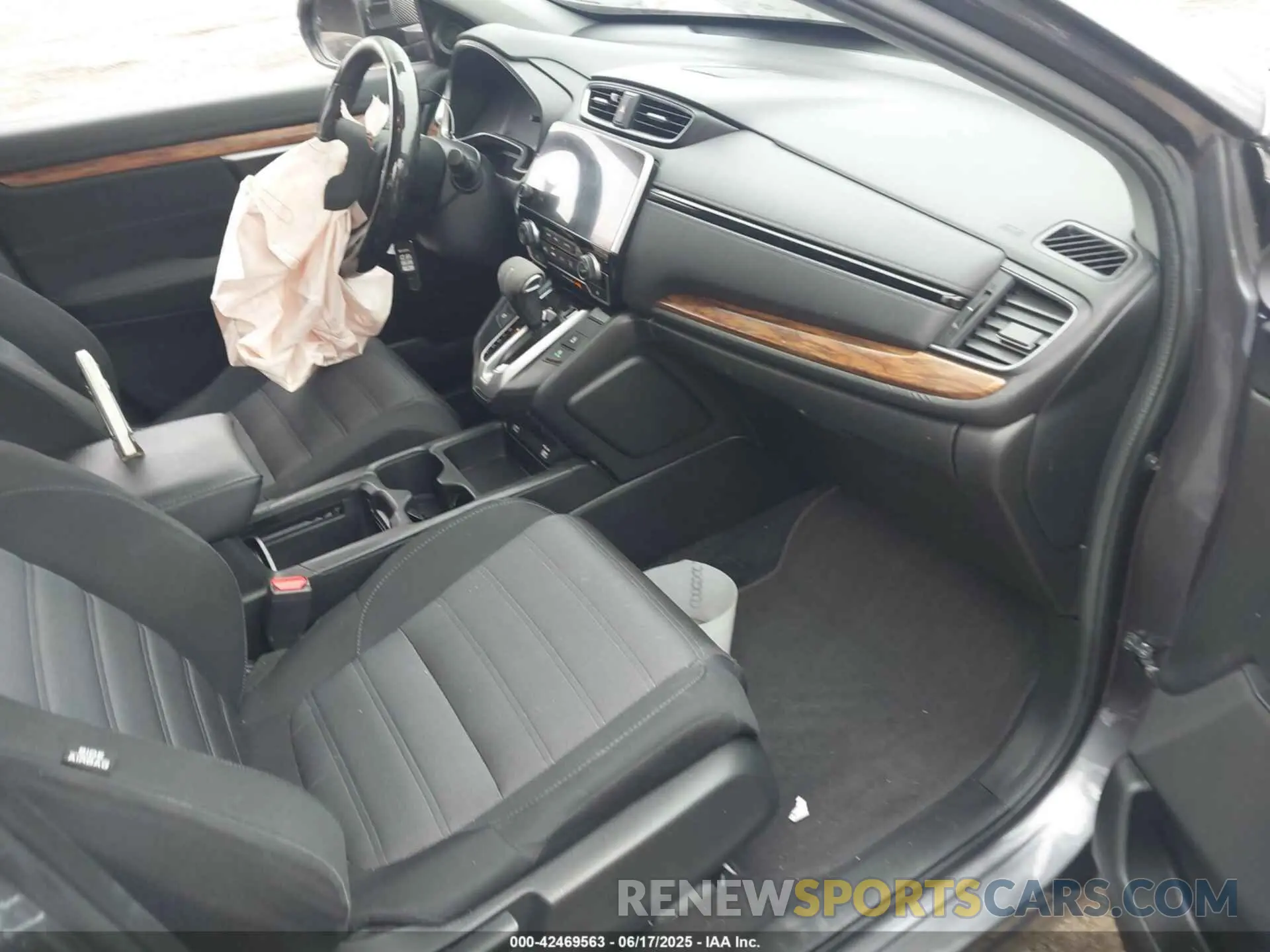 5 fotografías del automóvil dañado 2HKRW2H55NH621309 HONDA CR-V 2022