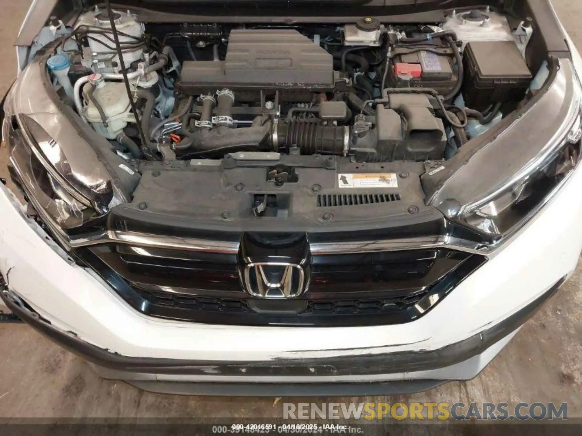 10 fotografías del automóvil dañado 2HKRW2H56NH606155 HONDA CR-V 2022