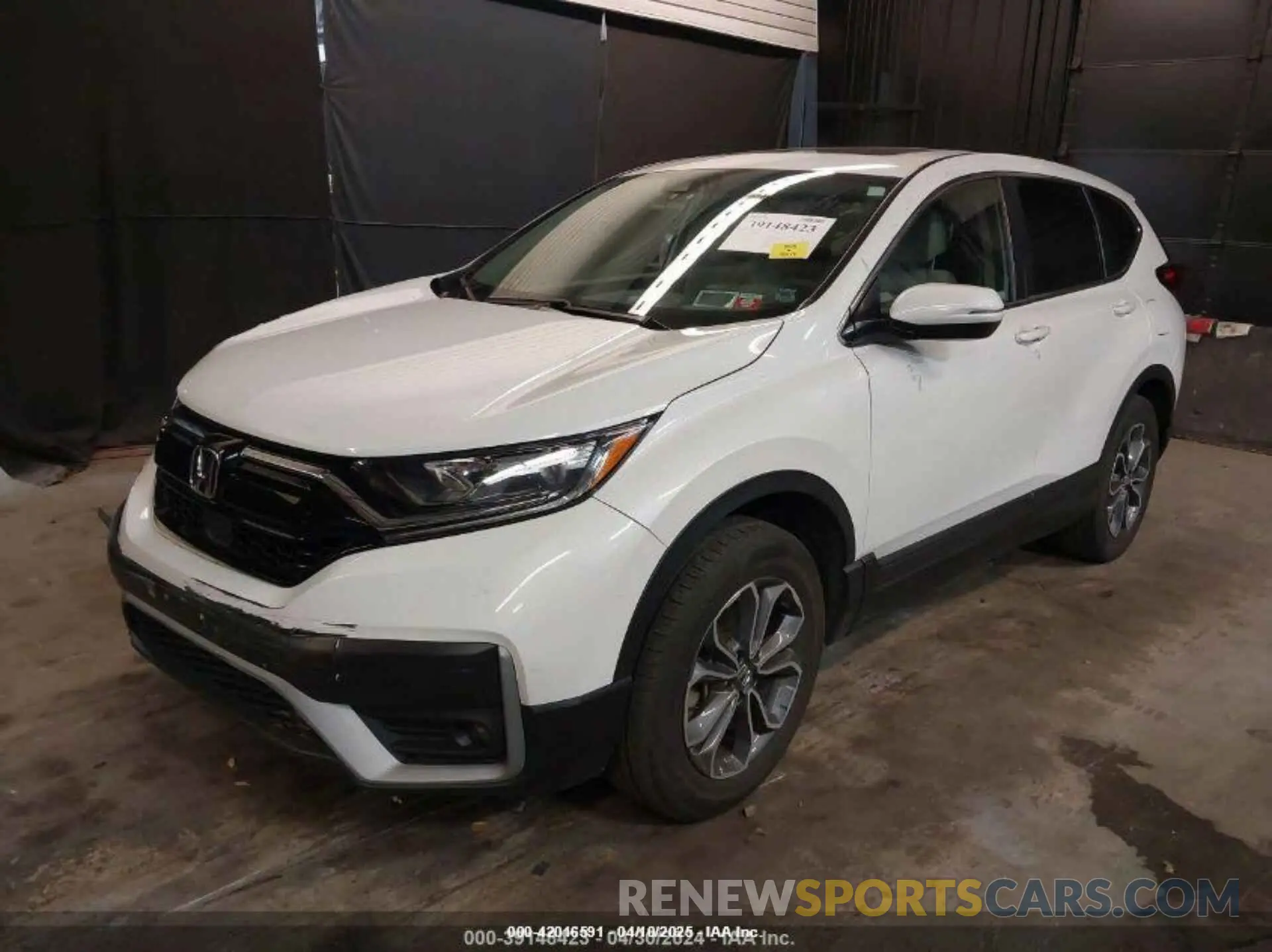 2 fotografías del automóvil dañado 2HKRW2H56NH606155 HONDA CR-V 2022