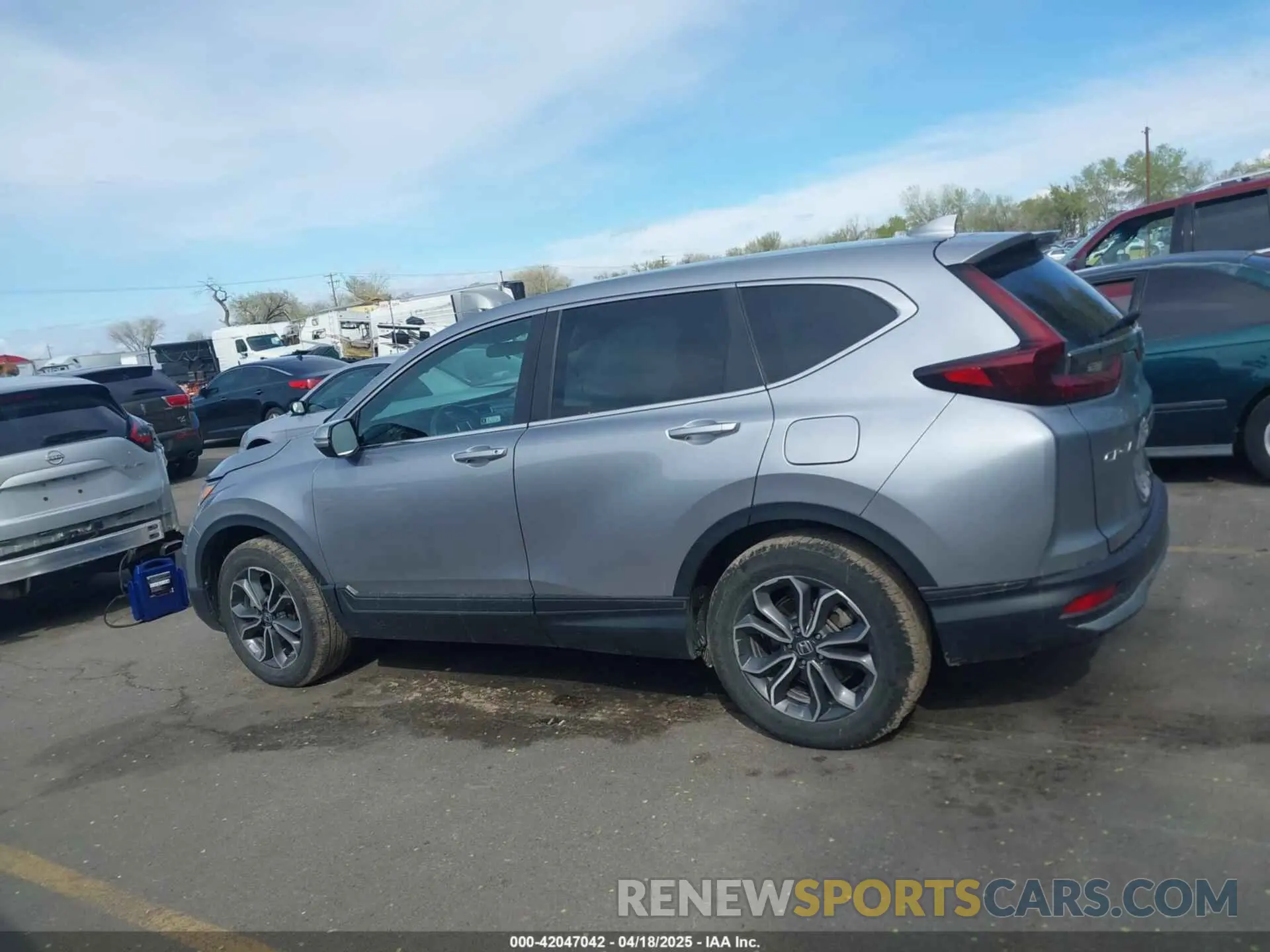 14 fotografías del automóvil dañado 2HKRW2H56NH659437 HONDA CR-V 2022