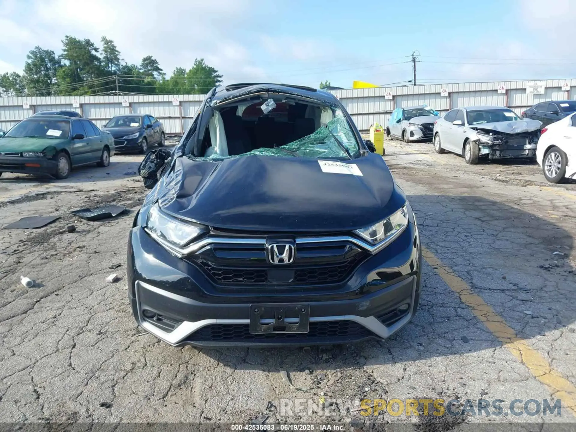 12 fotografías del automóvil dañado 2HKRW2H58NH611213 HONDA CR-V 2022