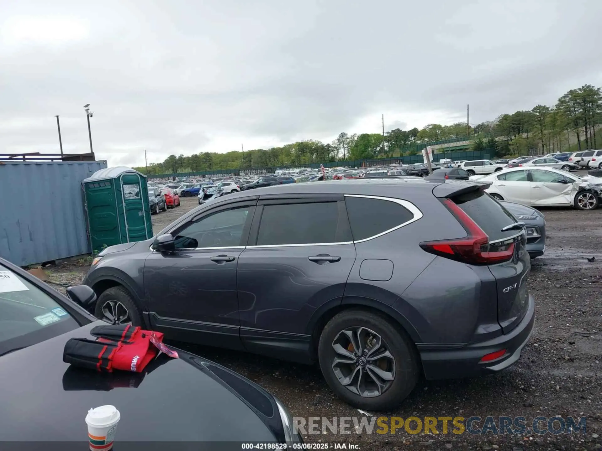 14 fotografías del automóvil dañado 2HKRW2H58NH611275 HONDA CR-V 2022
