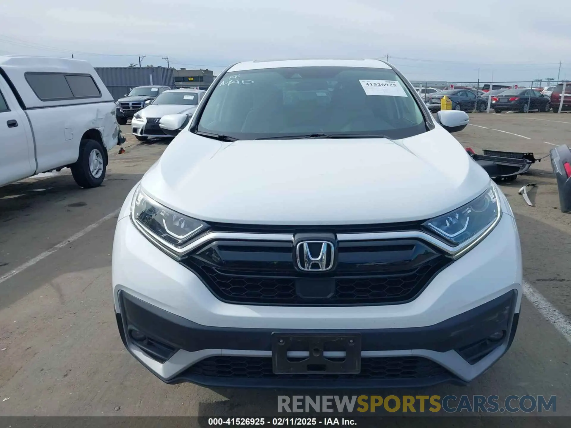 13 fotografías del automóvil dañado 2HKRW2H58NH613883 HONDA CR-V 2022