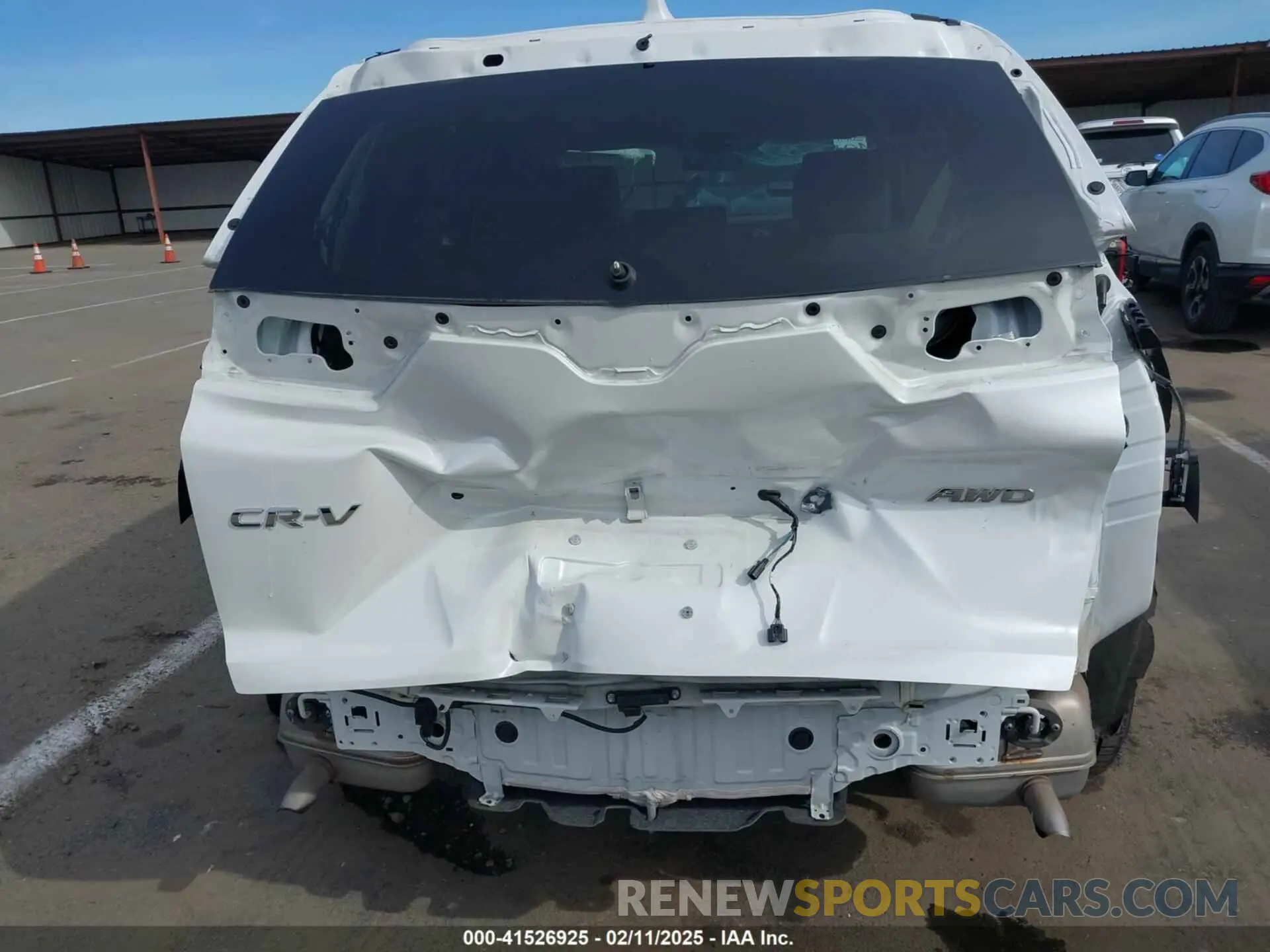 6 fotografías del automóvil dañado 2HKRW2H58NH613883 HONDA CR-V 2022