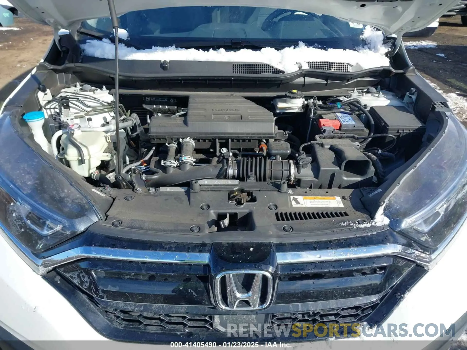 10 fotografías del automóvil dañado 2HKRW2H59NH638128 HONDA CR-V 2022