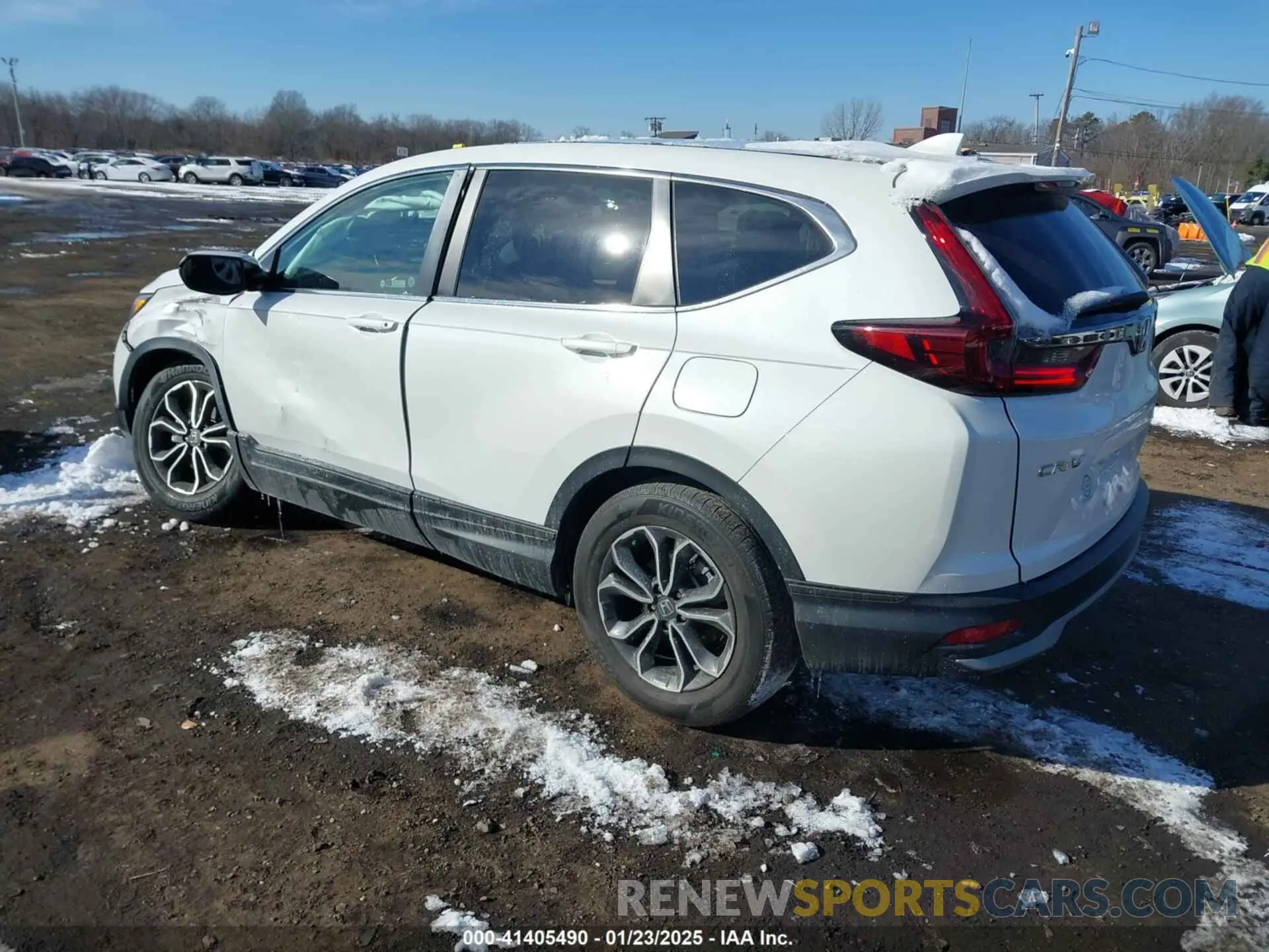 3 fotografías del automóvil dañado 2HKRW2H59NH638128 HONDA CR-V 2022