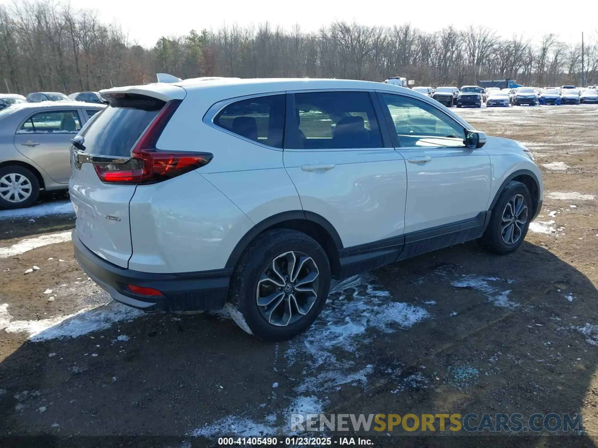 4 fotografías del automóvil dañado 2HKRW2H59NH638128 HONDA CR-V 2022