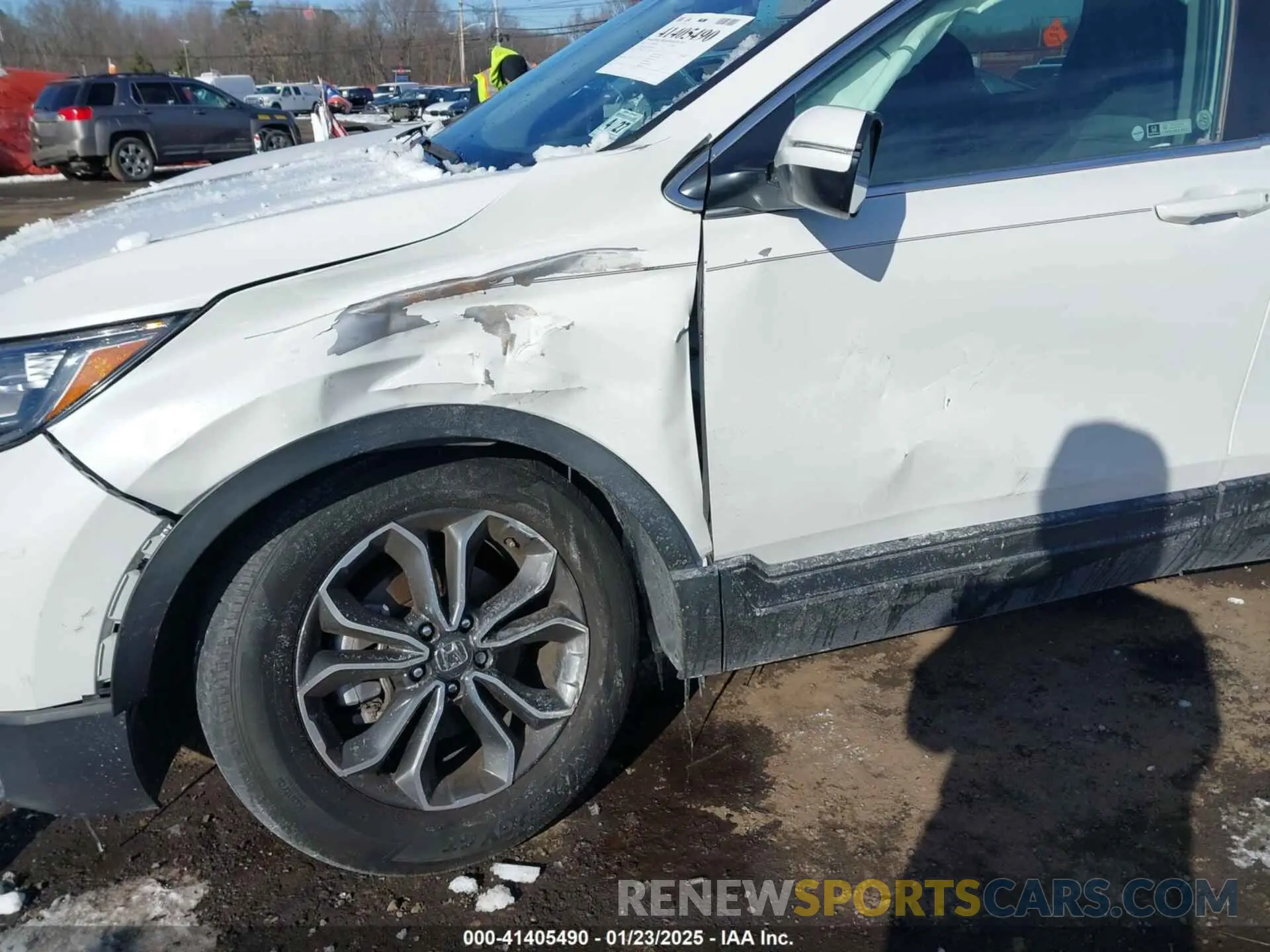 6 fotografías del automóvil dañado 2HKRW2H59NH638128 HONDA CR-V 2022