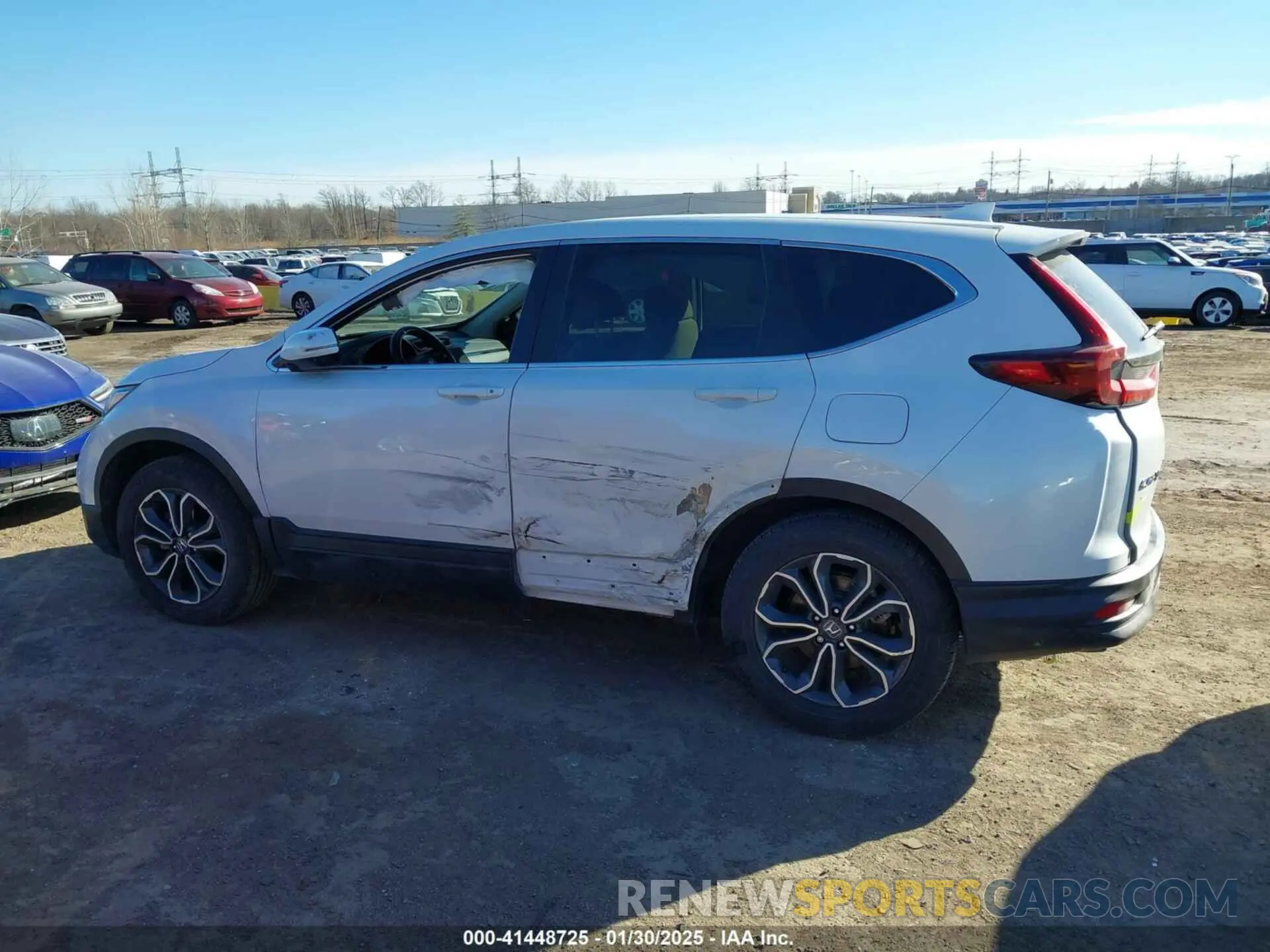 14 fotografías del automóvil dañado 2HKRW2H59NH640011 HONDA CR-V 2022