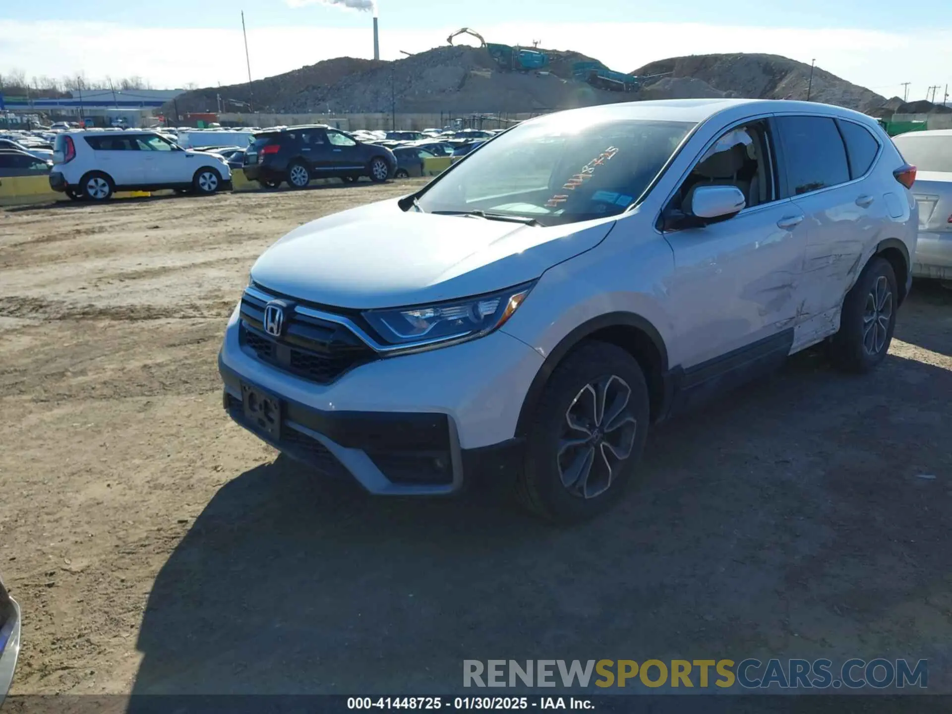 2 fotografías del automóvil dañado 2HKRW2H59NH640011 HONDA CR-V 2022