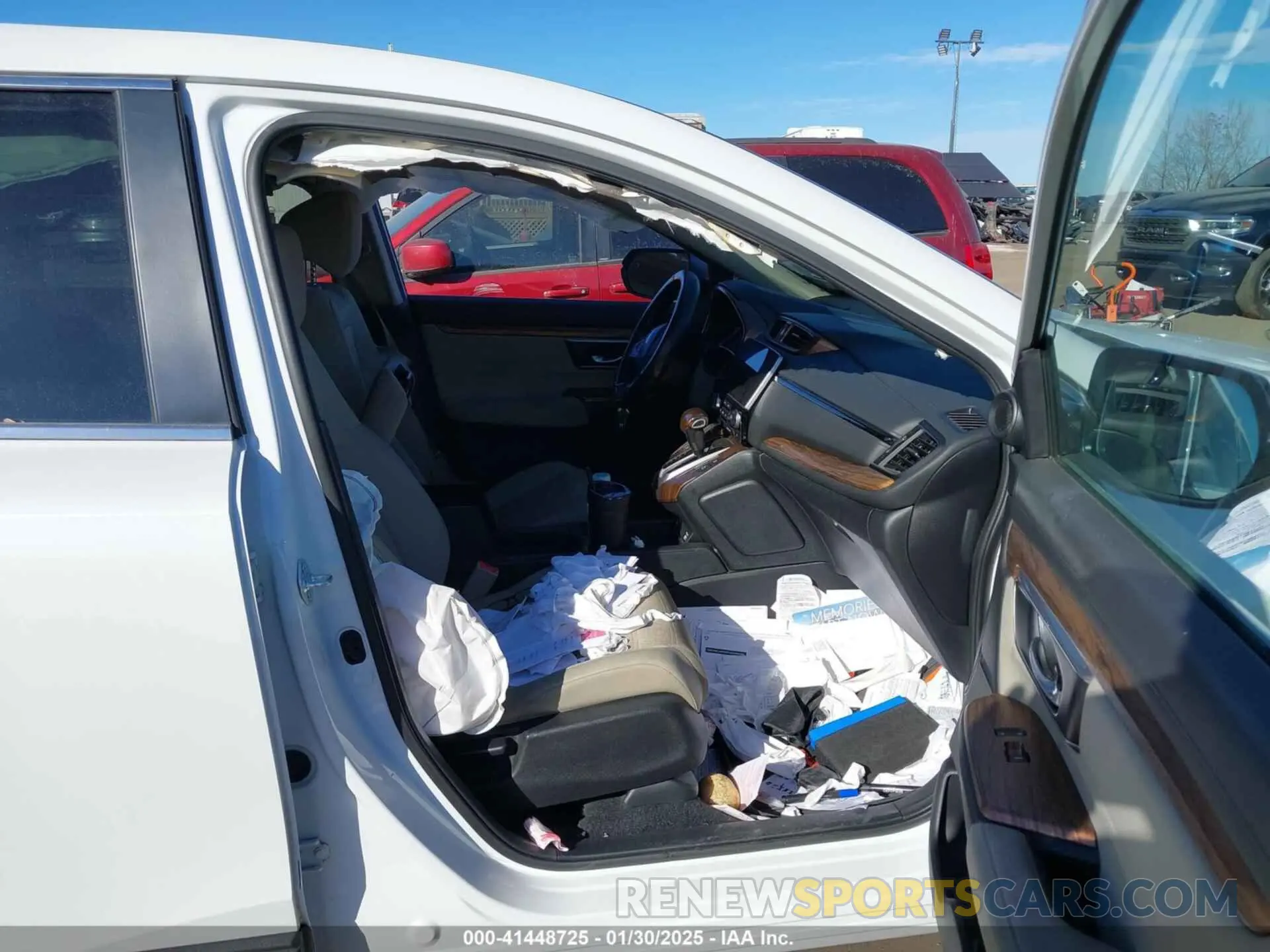 5 fotografías del automóvil dañado 2HKRW2H59NH640011 HONDA CR-V 2022