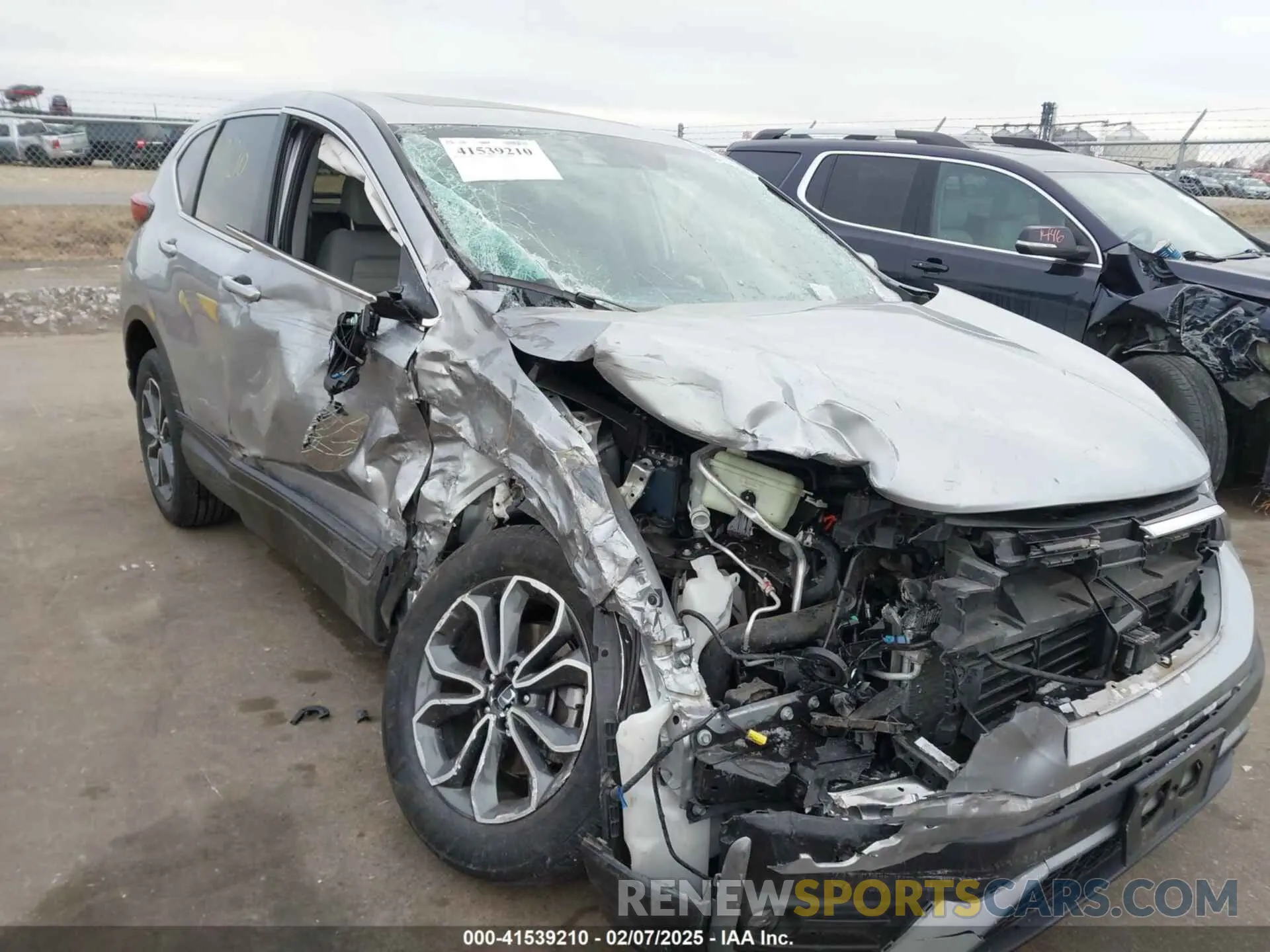 1 fotografías del automóvil dañado 2HKRW2H5XNH659408 HONDA CR-V 2022