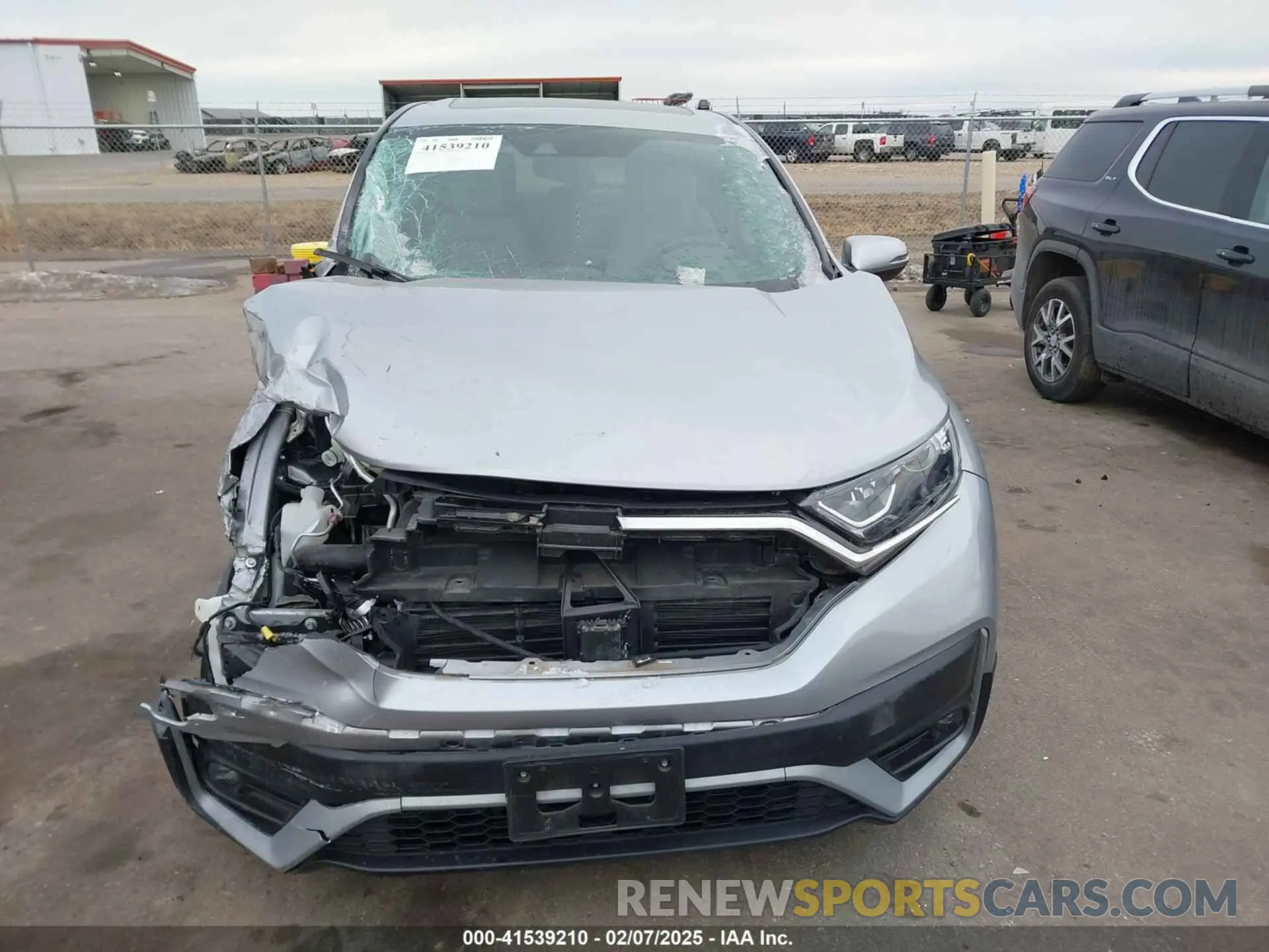 12 fotografías del automóvil dañado 2HKRW2H5XNH659408 HONDA CR-V 2022