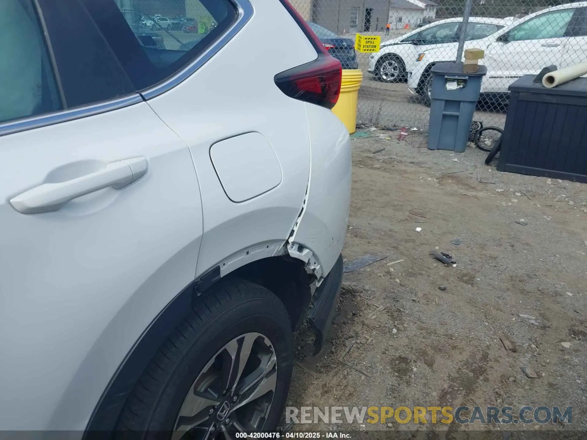 6 fotografías del automóvil dañado 2HKRW2H75NH625894 HONDA CR-V 2022