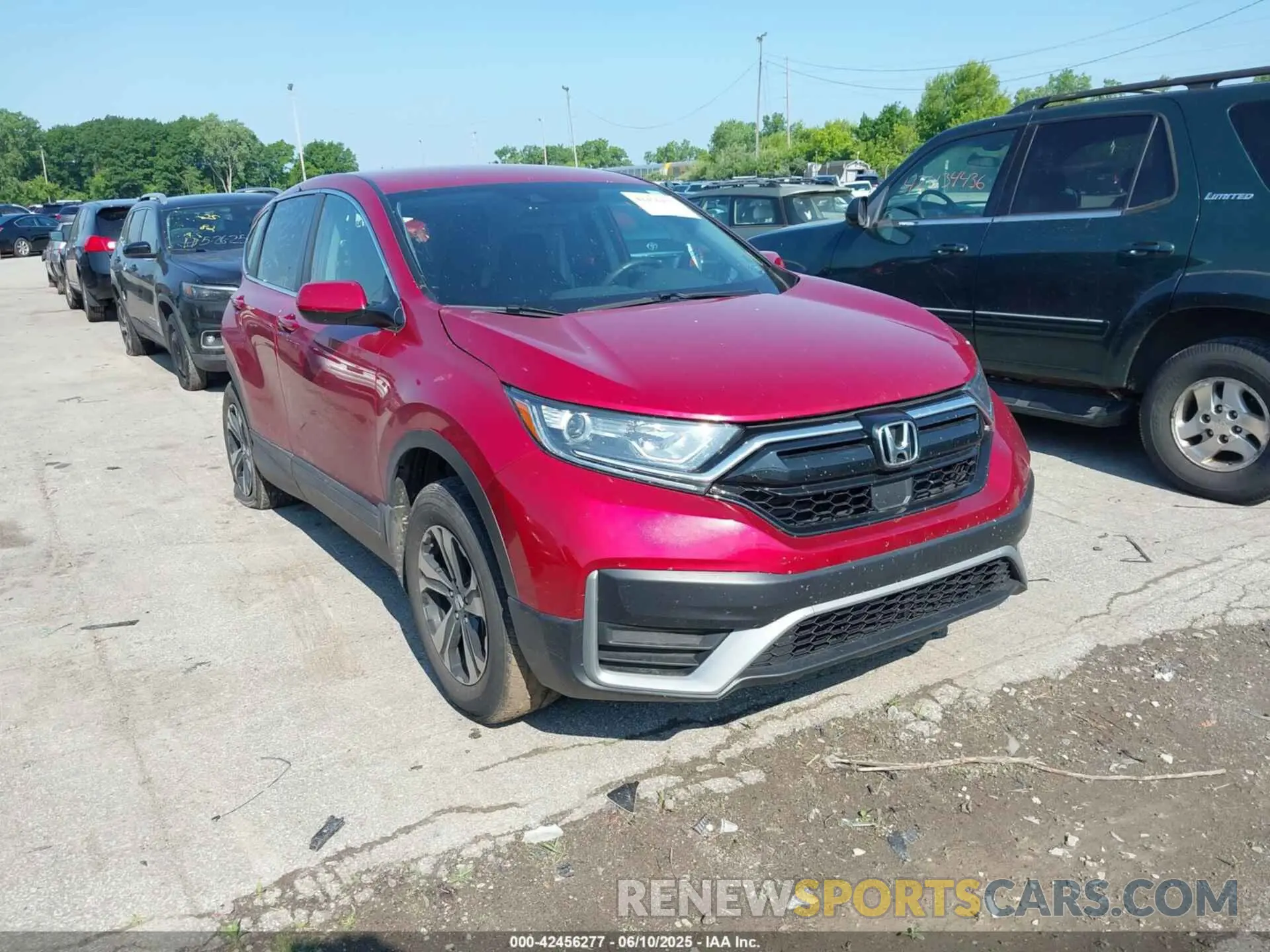 1 fotografías del automóvil dañado 2HKRW2H7XNH631173 HONDA CR-V 2022