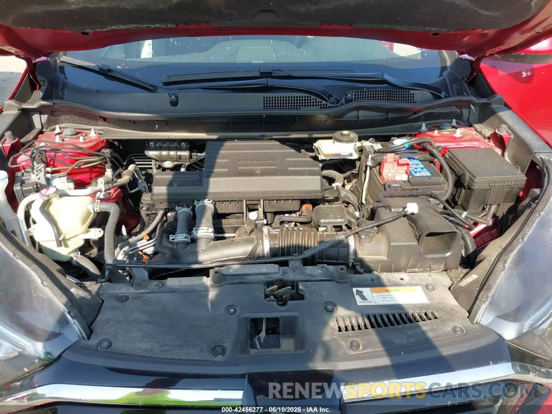 10 fotografías del automóvil dañado 2HKRW2H7XNH631173 HONDA CR-V 2022