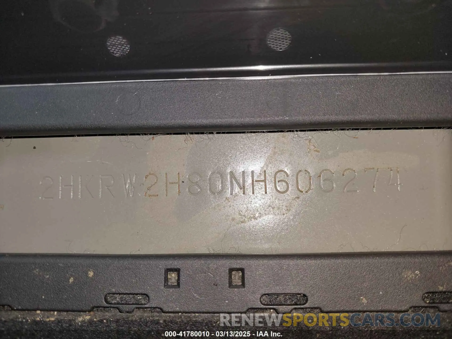 16 fotografías del automóvil dañado 2HKRW2H80NH606274 HONDA CR-V 2022
