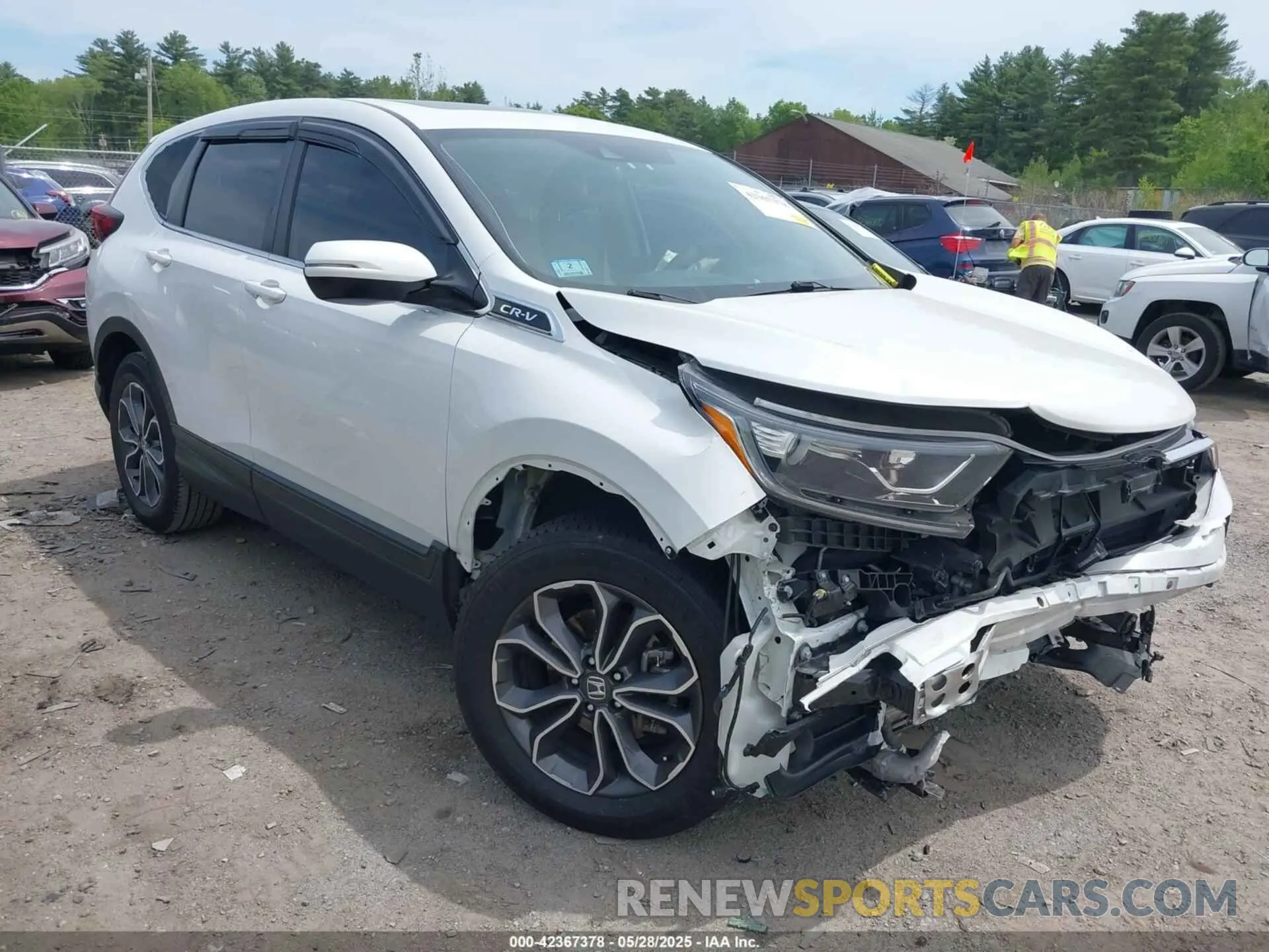 1 fotografías del automóvil dañado 2HKRW2H81NH639266 HONDA CR-V 2022