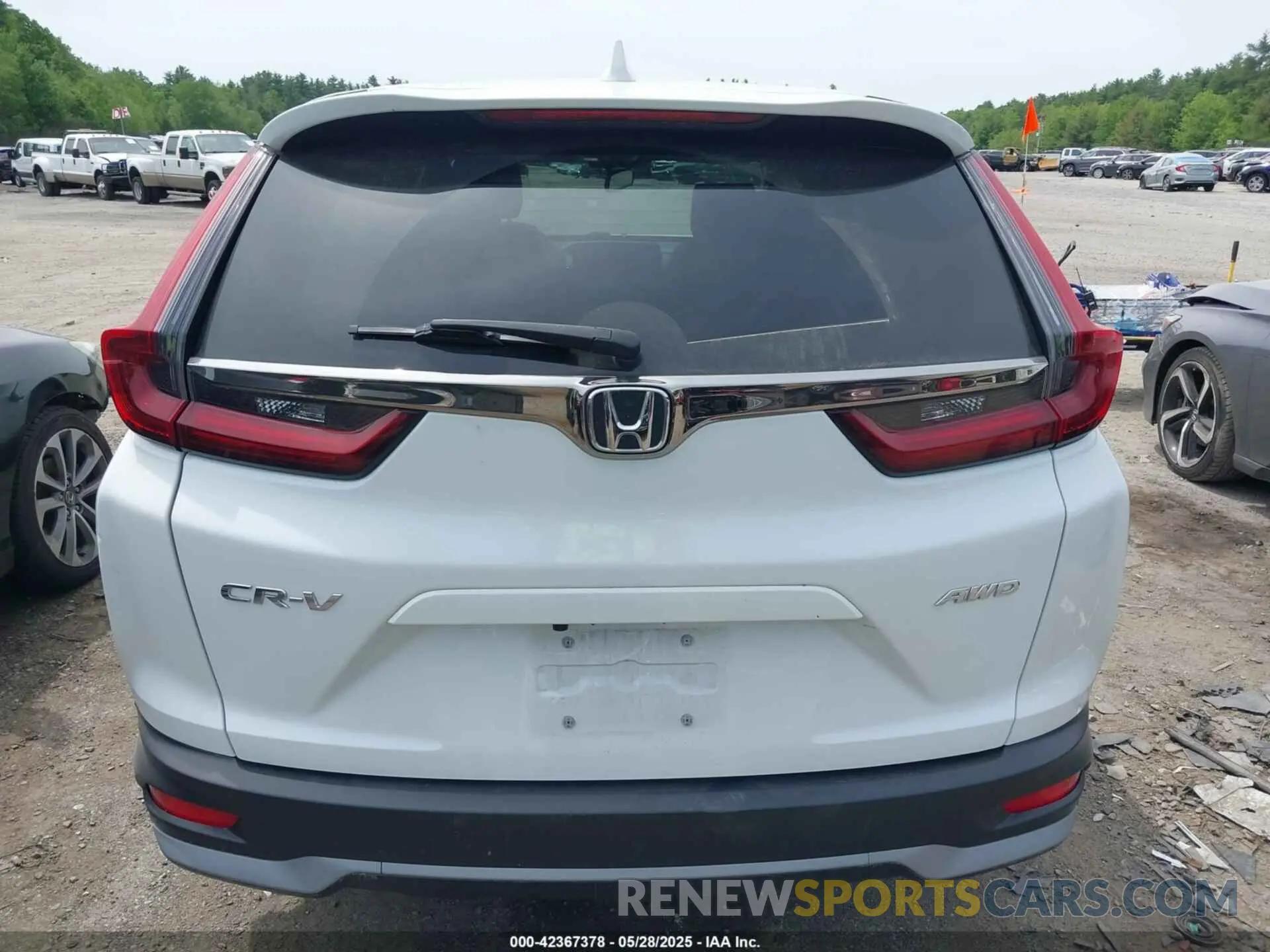 17 fotografías del automóvil dañado 2HKRW2H81NH639266 HONDA CR-V 2022