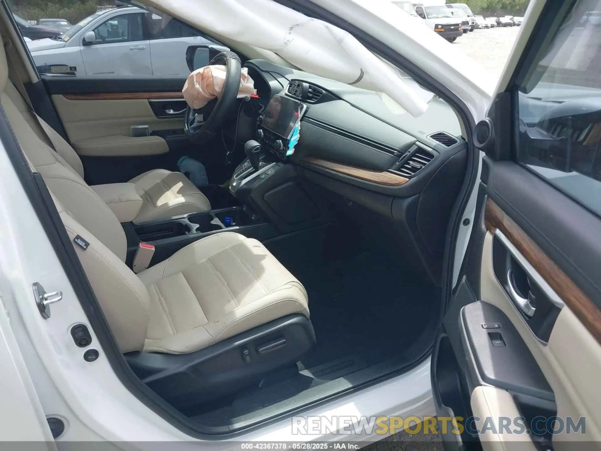 5 fotografías del automóvil dañado 2HKRW2H81NH639266 HONDA CR-V 2022