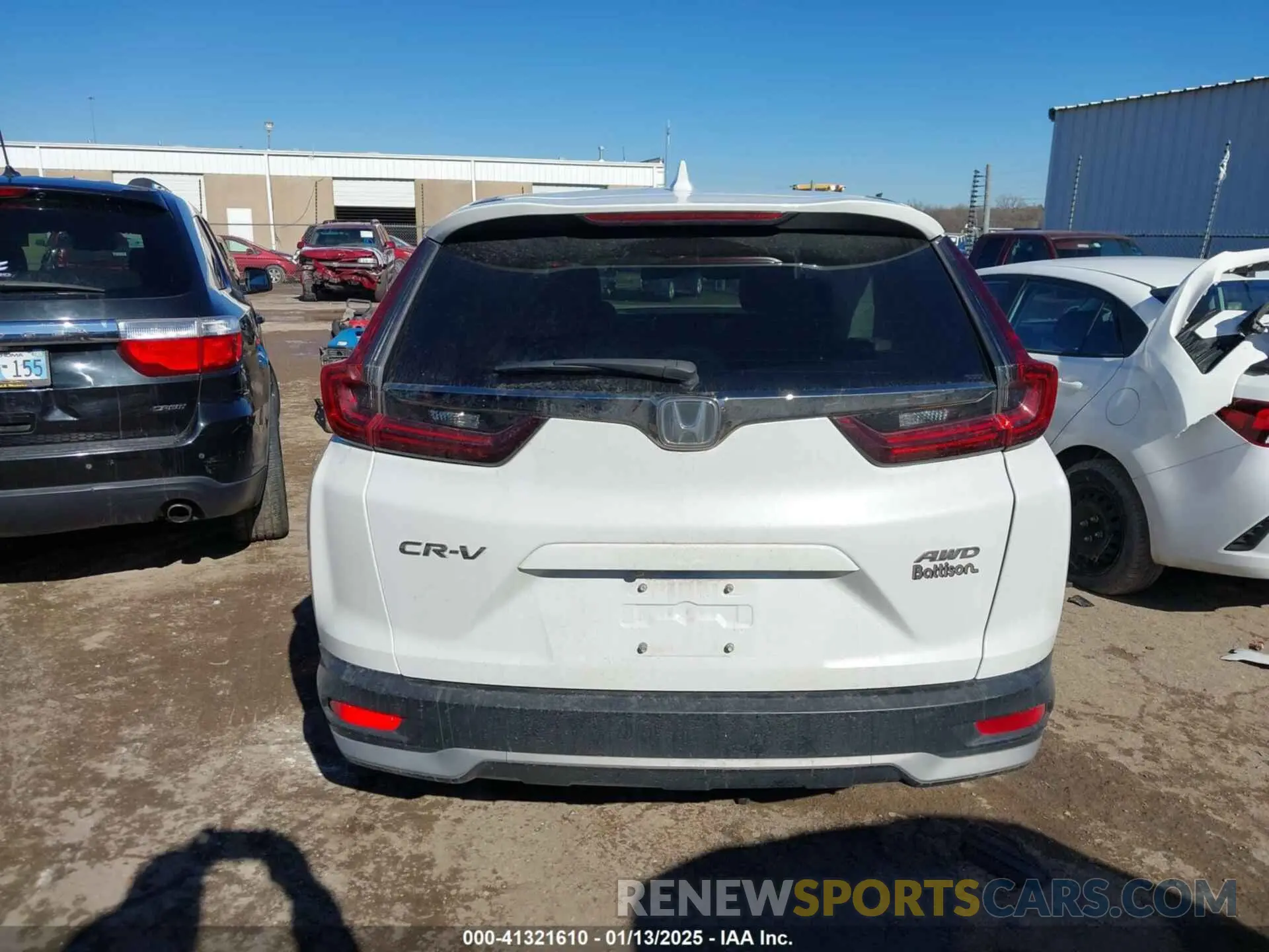 16 fotografías del automóvil dañado 2HKRW2H82NH624789 HONDA CR-V 2022