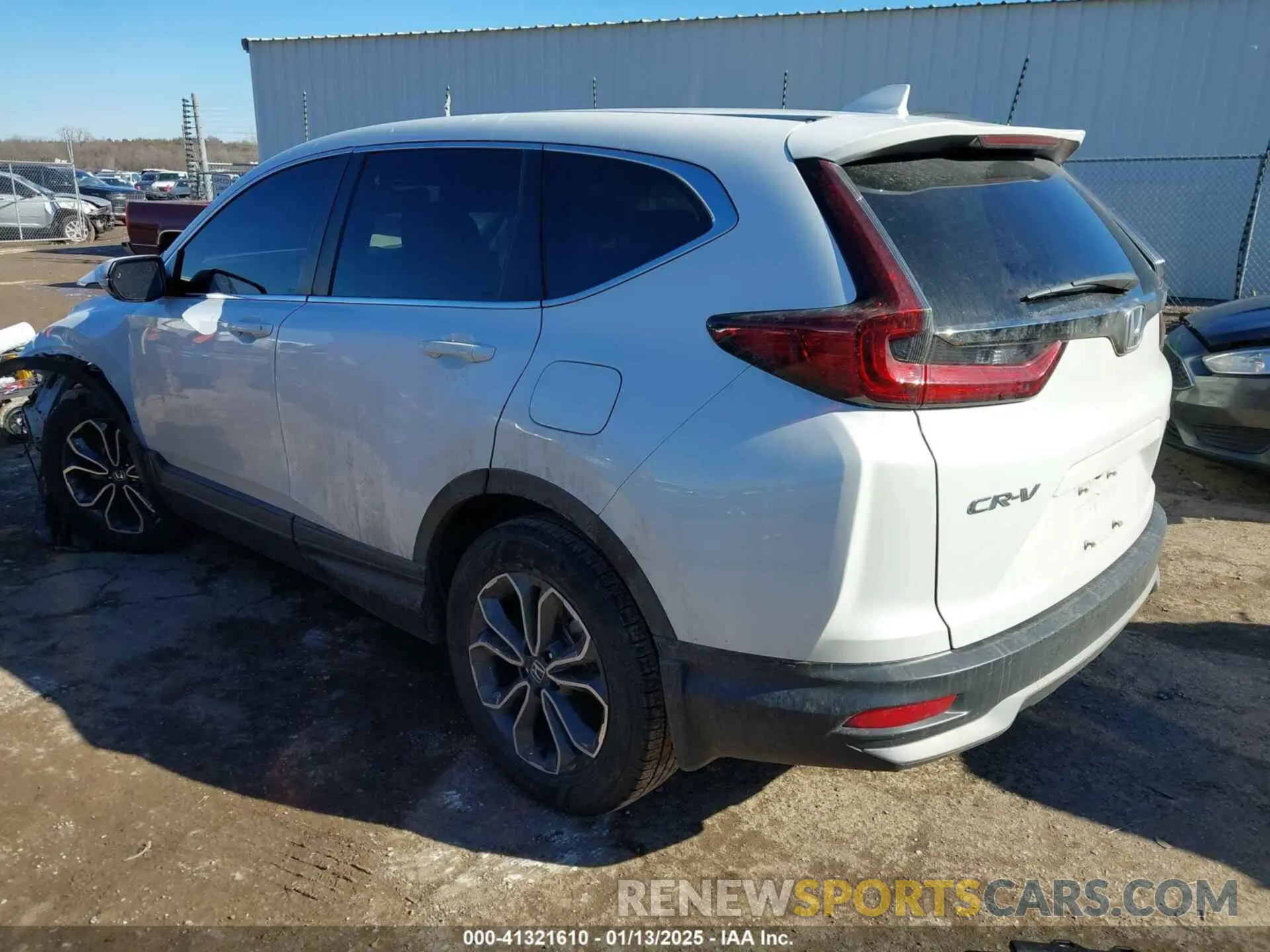 3 fotografías del automóvil dañado 2HKRW2H82NH624789 HONDA CR-V 2022