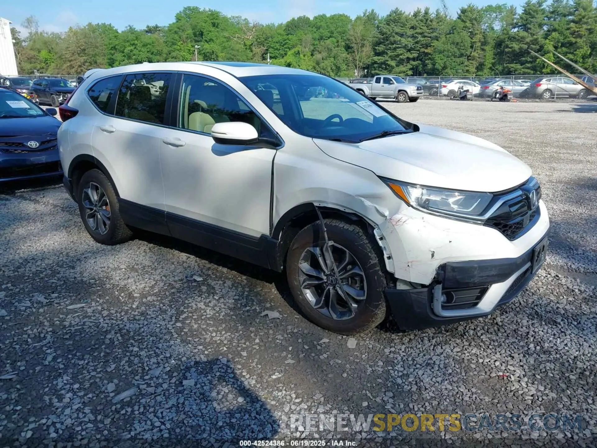 1 fotografías del automóvil dañado 2HKRW2H83NH604485 HONDA CR-V 2022