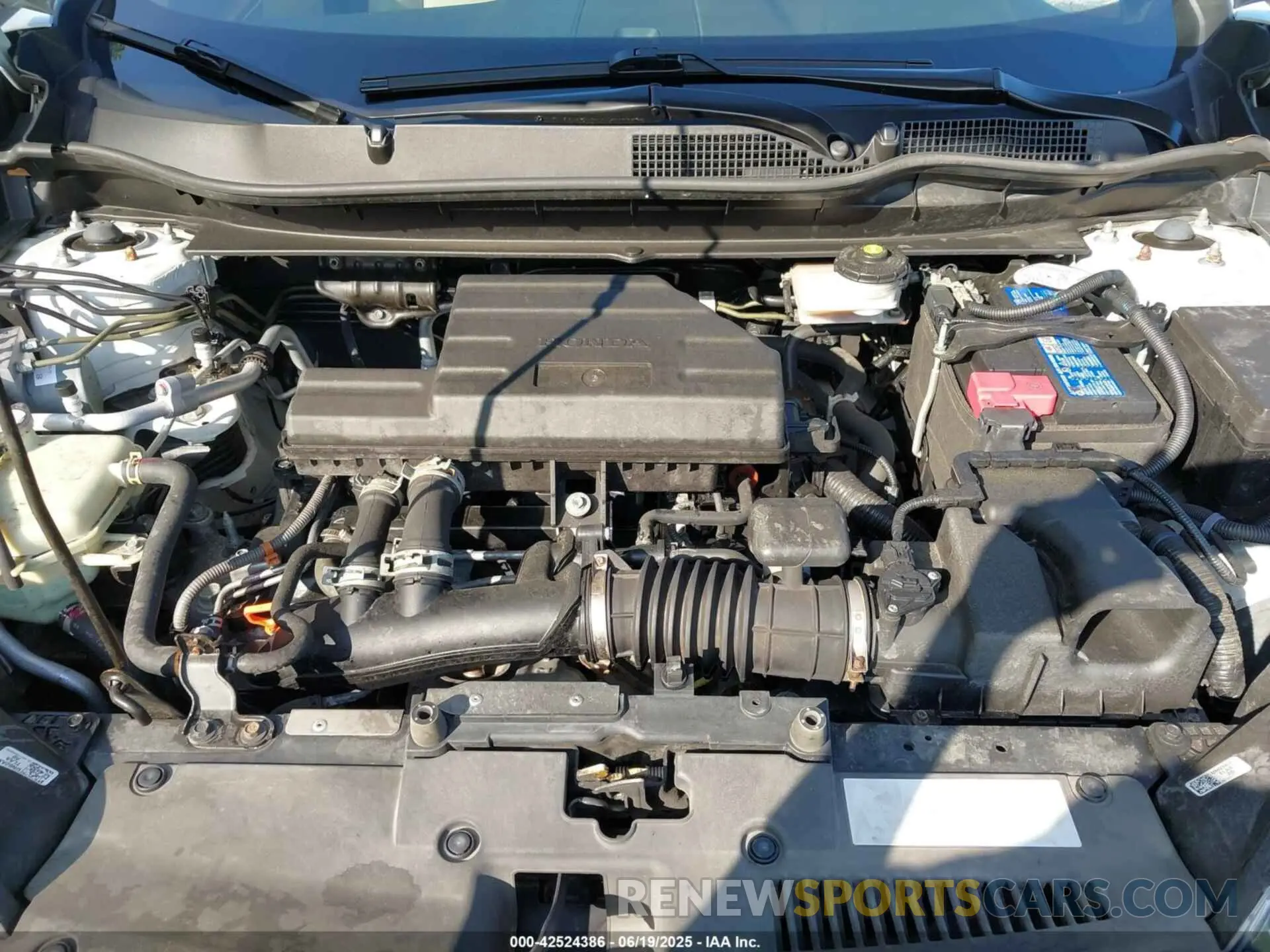 10 fotografías del automóvil dañado 2HKRW2H83NH604485 HONDA CR-V 2022