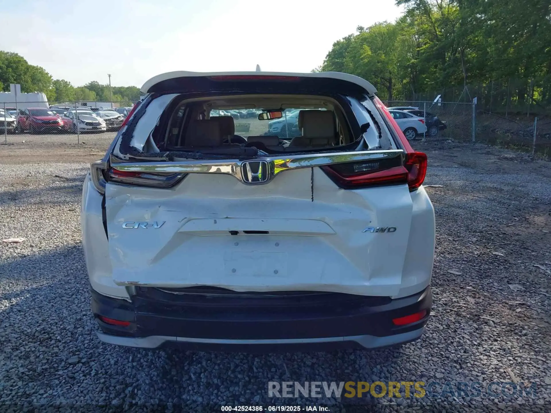 16 fotografías del automóvil dañado 2HKRW2H83NH604485 HONDA CR-V 2022