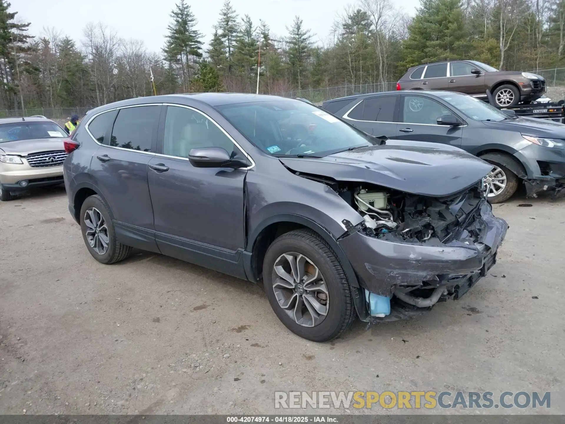 1 fotografías del automóvil dañado 2HKRW2H83NH644808 HONDA CR-V 2022