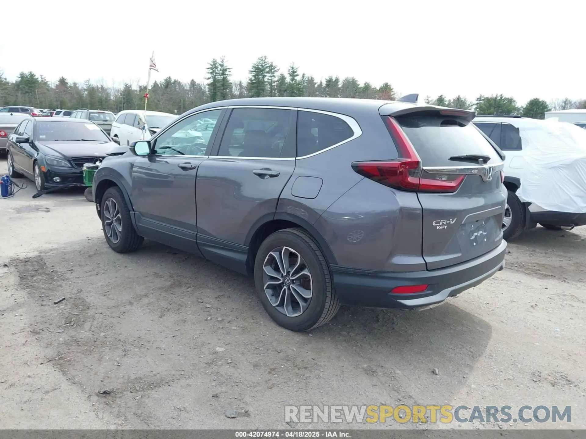 3 fotografías del automóvil dañado 2HKRW2H83NH644808 HONDA CR-V 2022