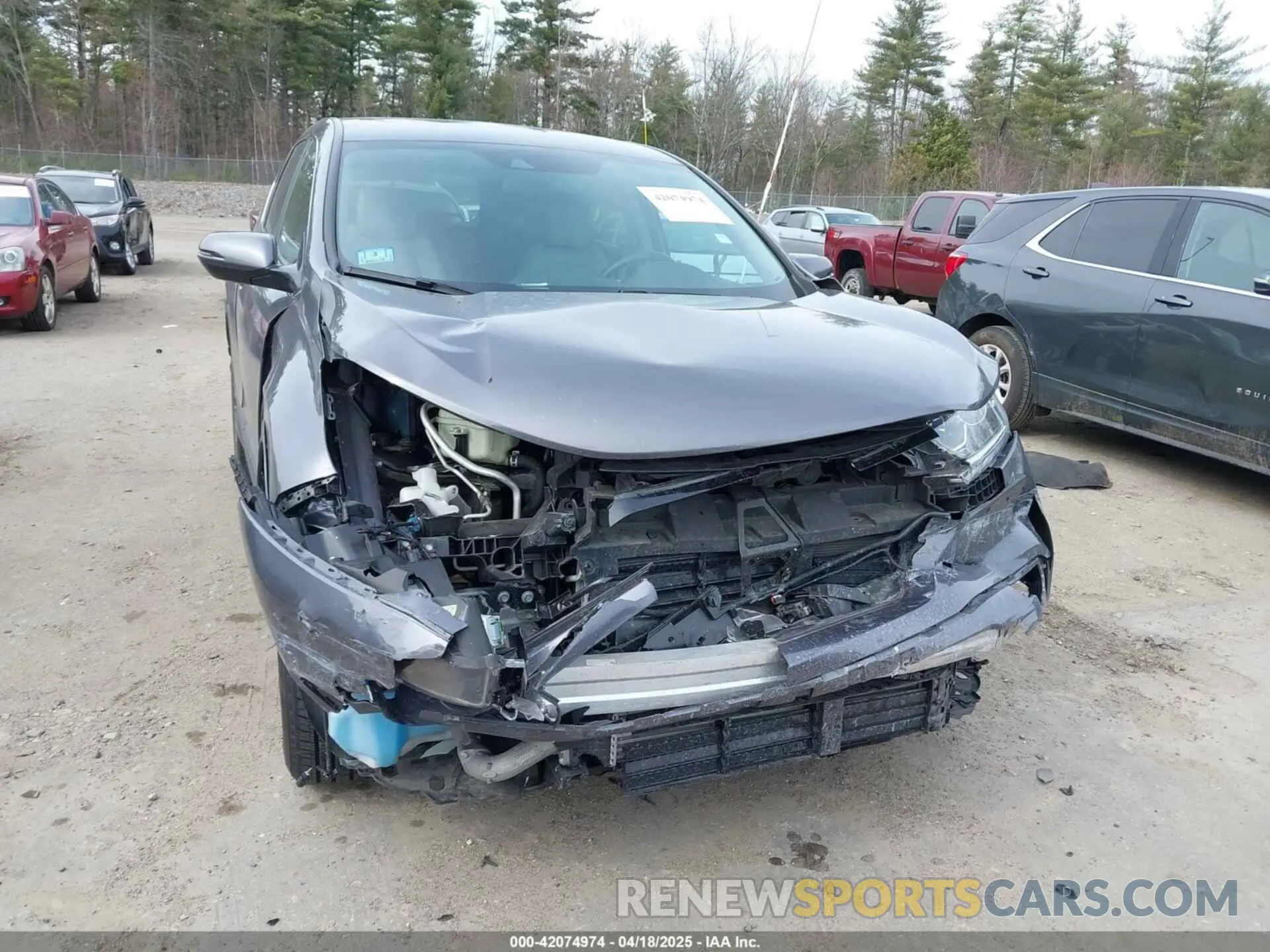 6 fotografías del automóvil dañado 2HKRW2H83NH644808 HONDA CR-V 2022