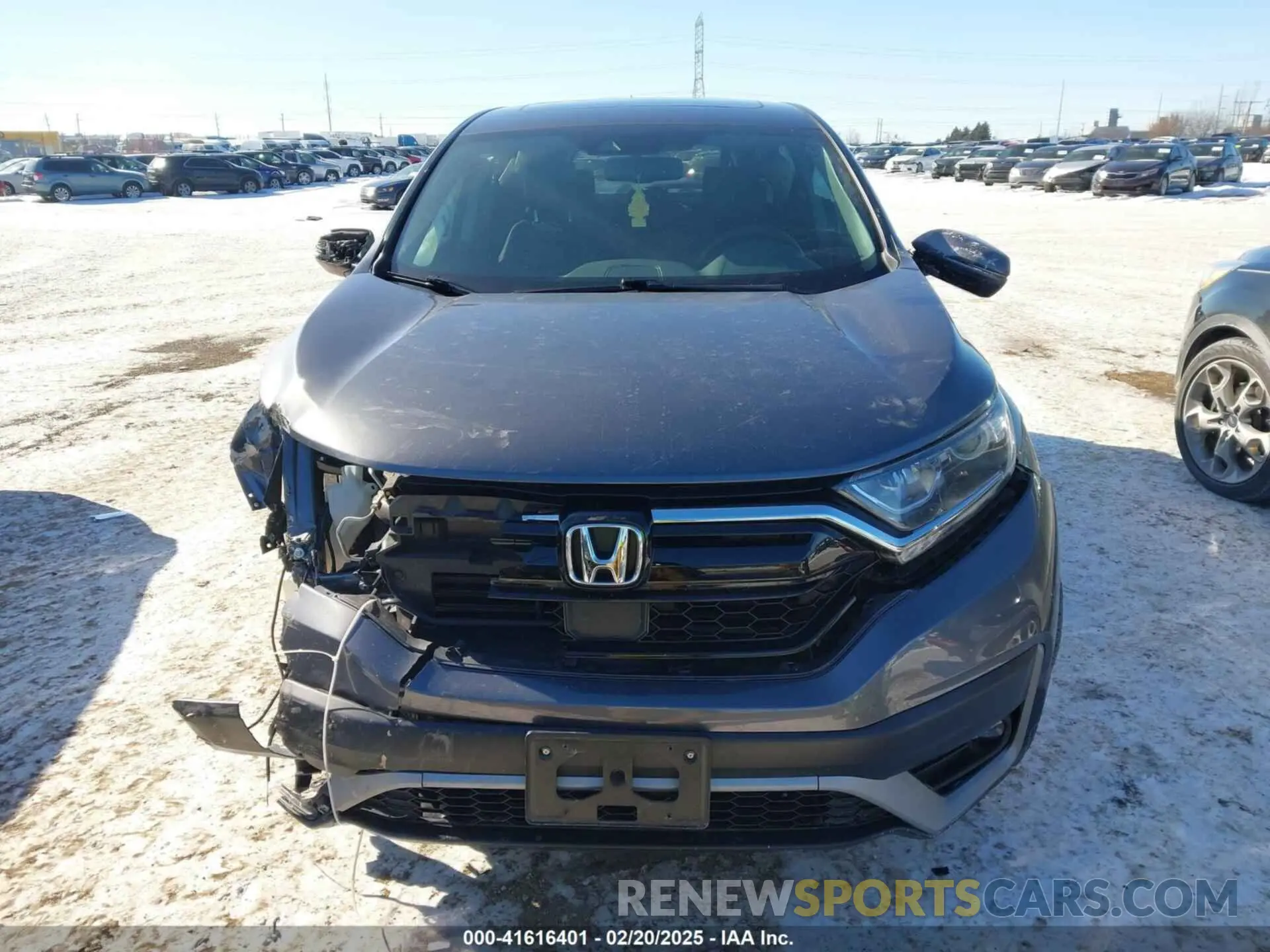 13 fotografías del automóvil dañado 2HKRW2H83NH648048 HONDA CR-V 2022