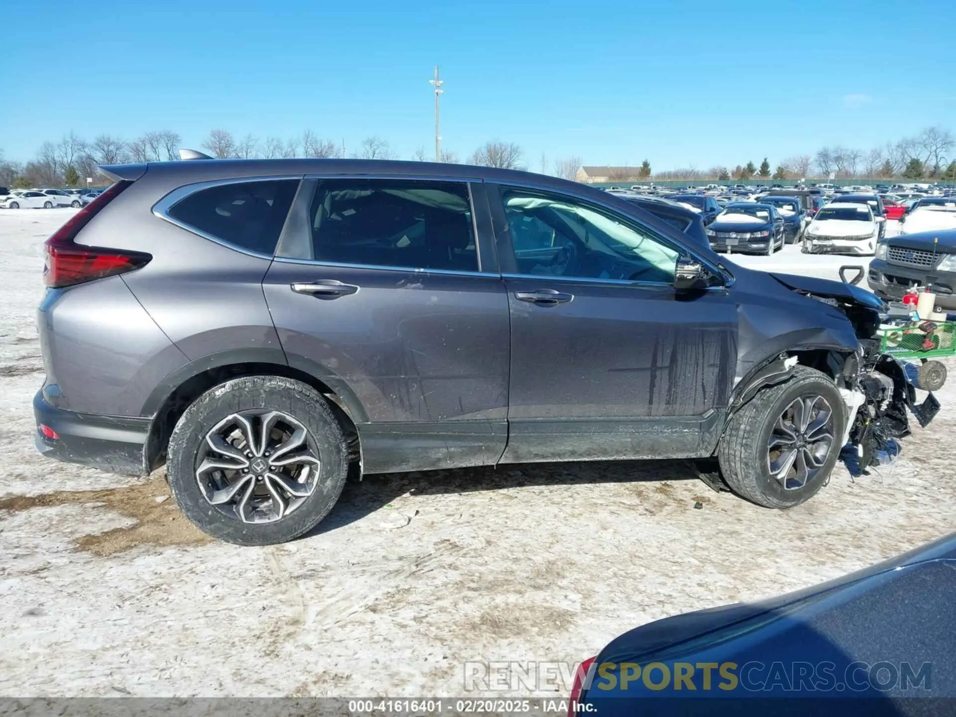 14 fotografías del automóvil dañado 2HKRW2H83NH648048 HONDA CR-V 2022