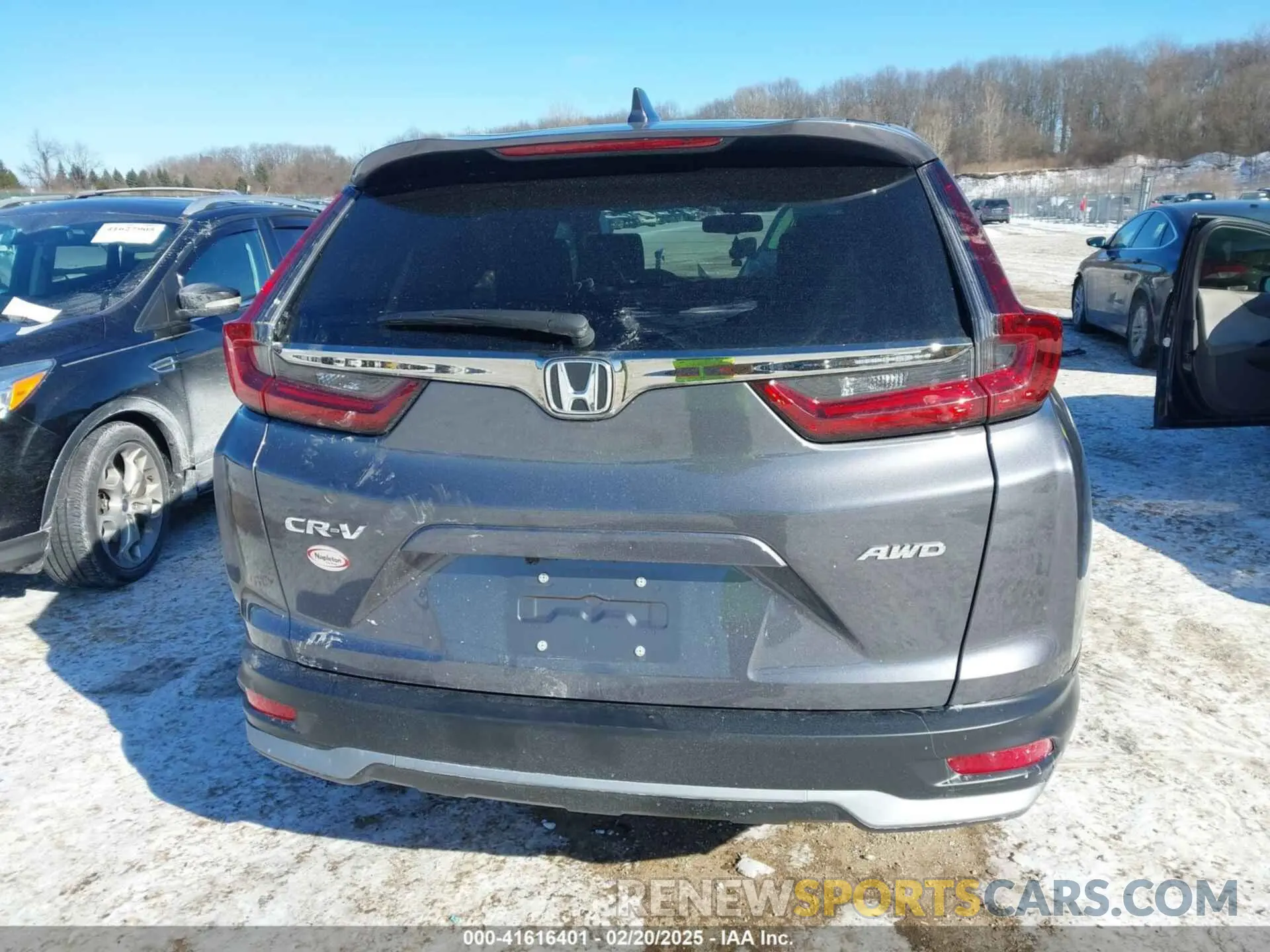 17 fotografías del automóvil dañado 2HKRW2H83NH648048 HONDA CR-V 2022