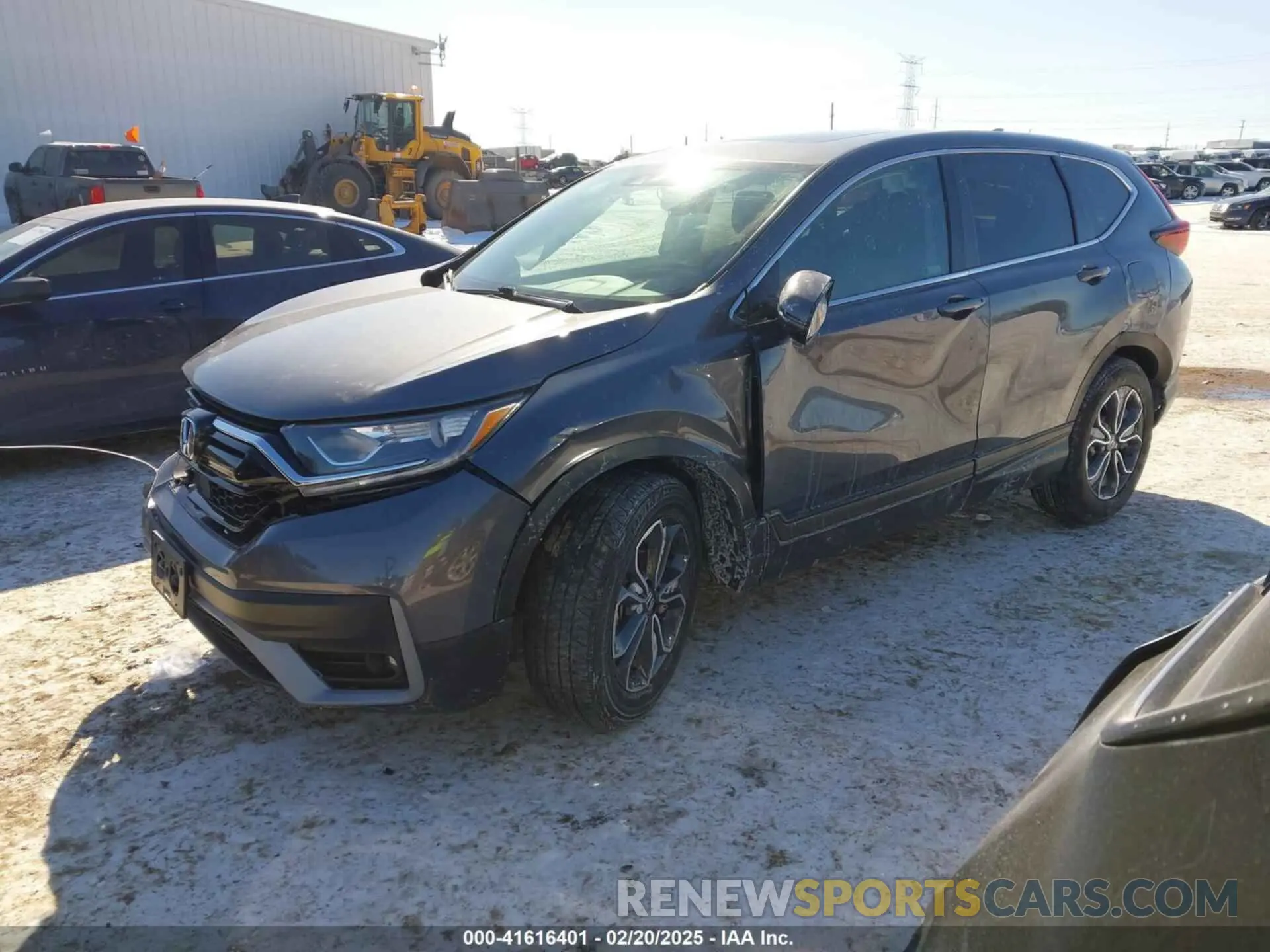 2 fotografías del automóvil dañado 2HKRW2H83NH648048 HONDA CR-V 2022