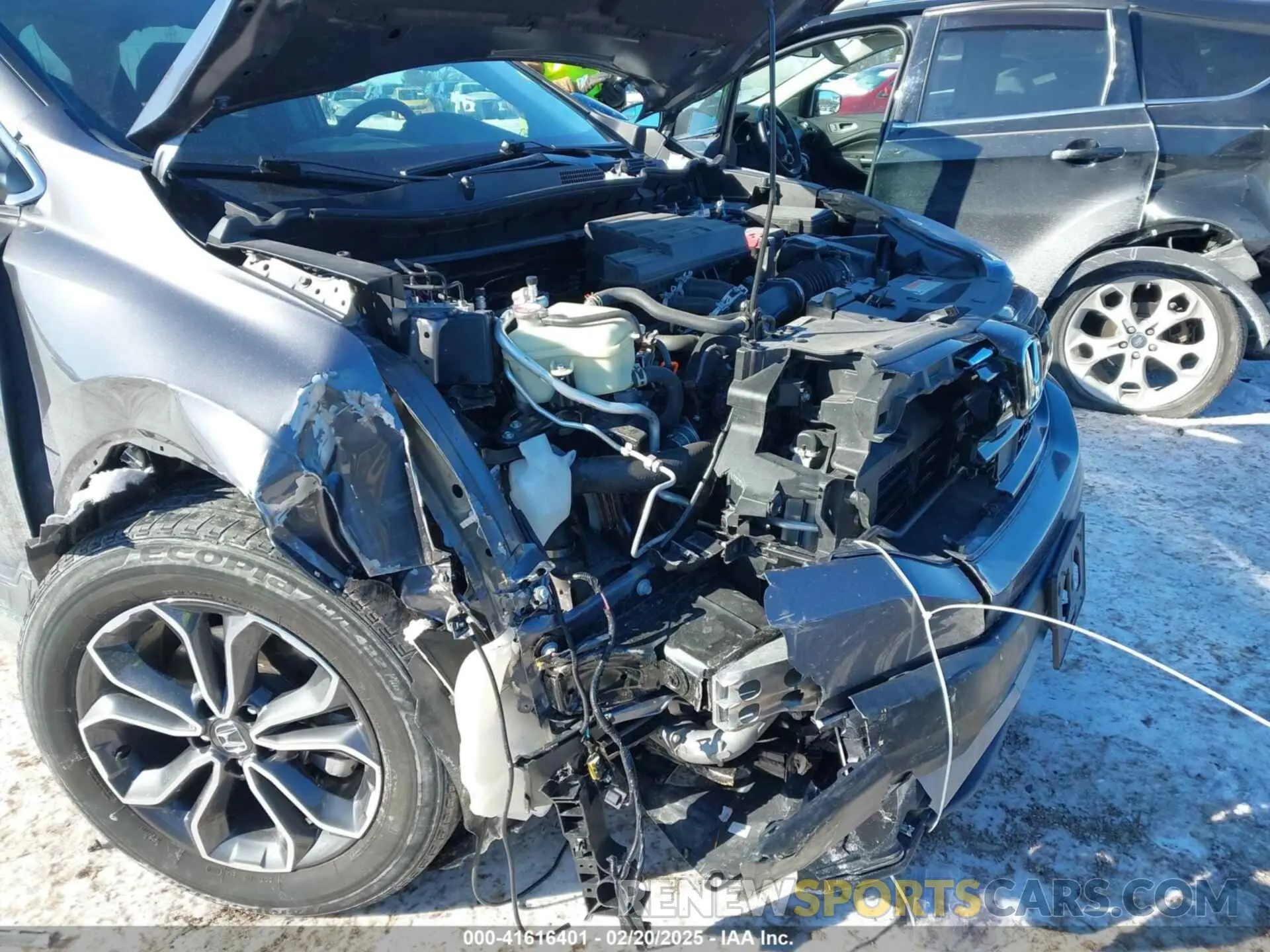 6 fotografías del automóvil dañado 2HKRW2H83NH648048 HONDA CR-V 2022