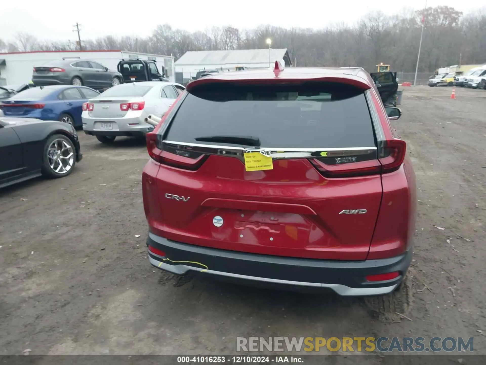 17 fotografías del automóvil dañado 2HKRW2H83NH648762 HONDA CR-V 2022