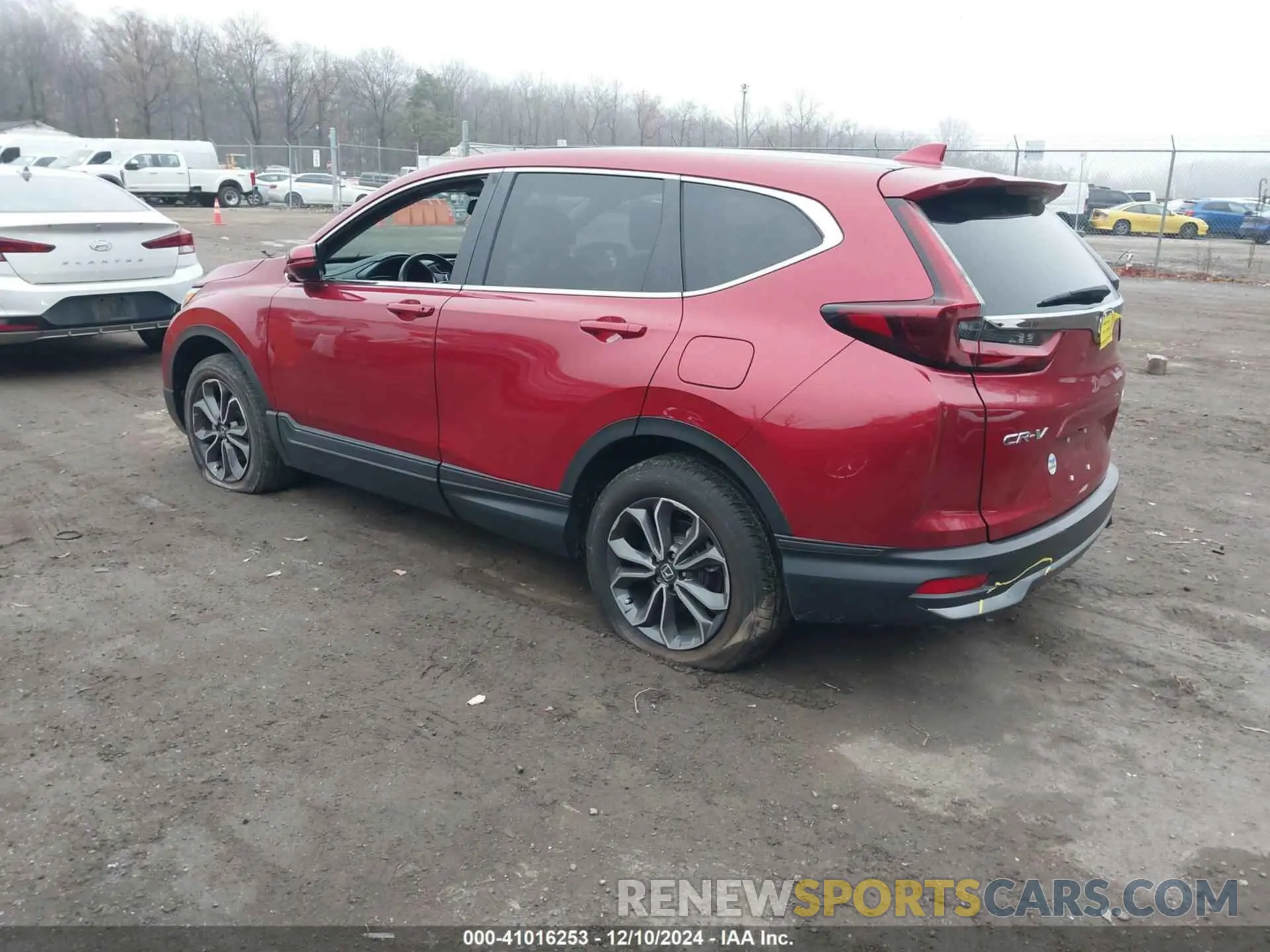 3 fotografías del automóvil dañado 2HKRW2H83NH648762 HONDA CR-V 2022