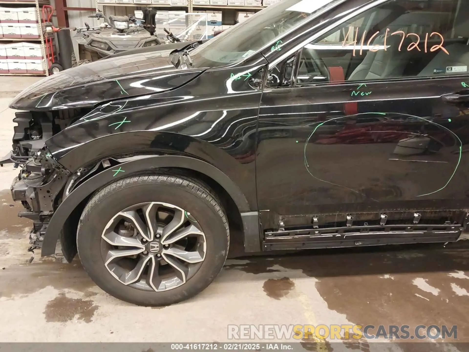 18 fotografías del automóvil dañado 2HKRW2H84NH644090 HONDA CR-V 2022