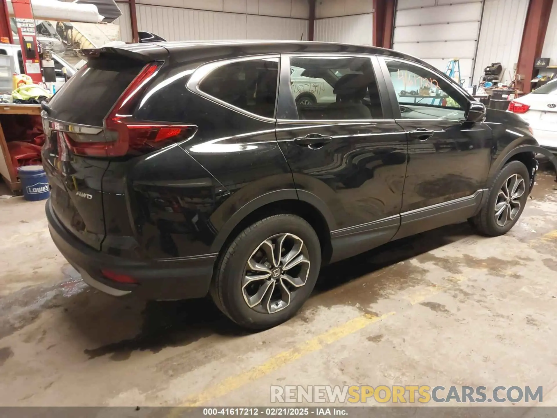 4 fotografías del automóvil dañado 2HKRW2H84NH644090 HONDA CR-V 2022
