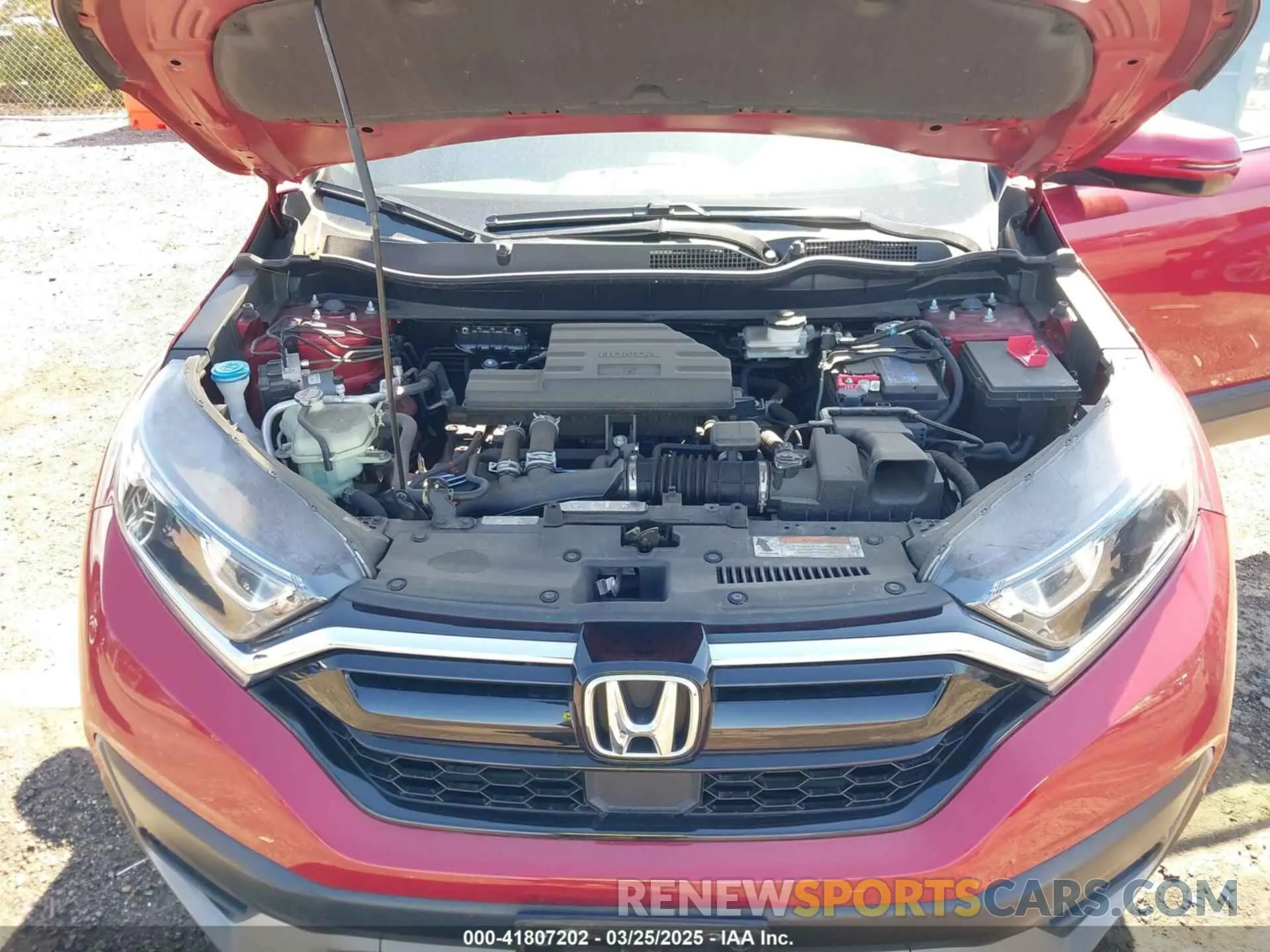 10 fotografías del automóvil dañado 2HKRW2H85NH656829 HONDA CR-V 2022