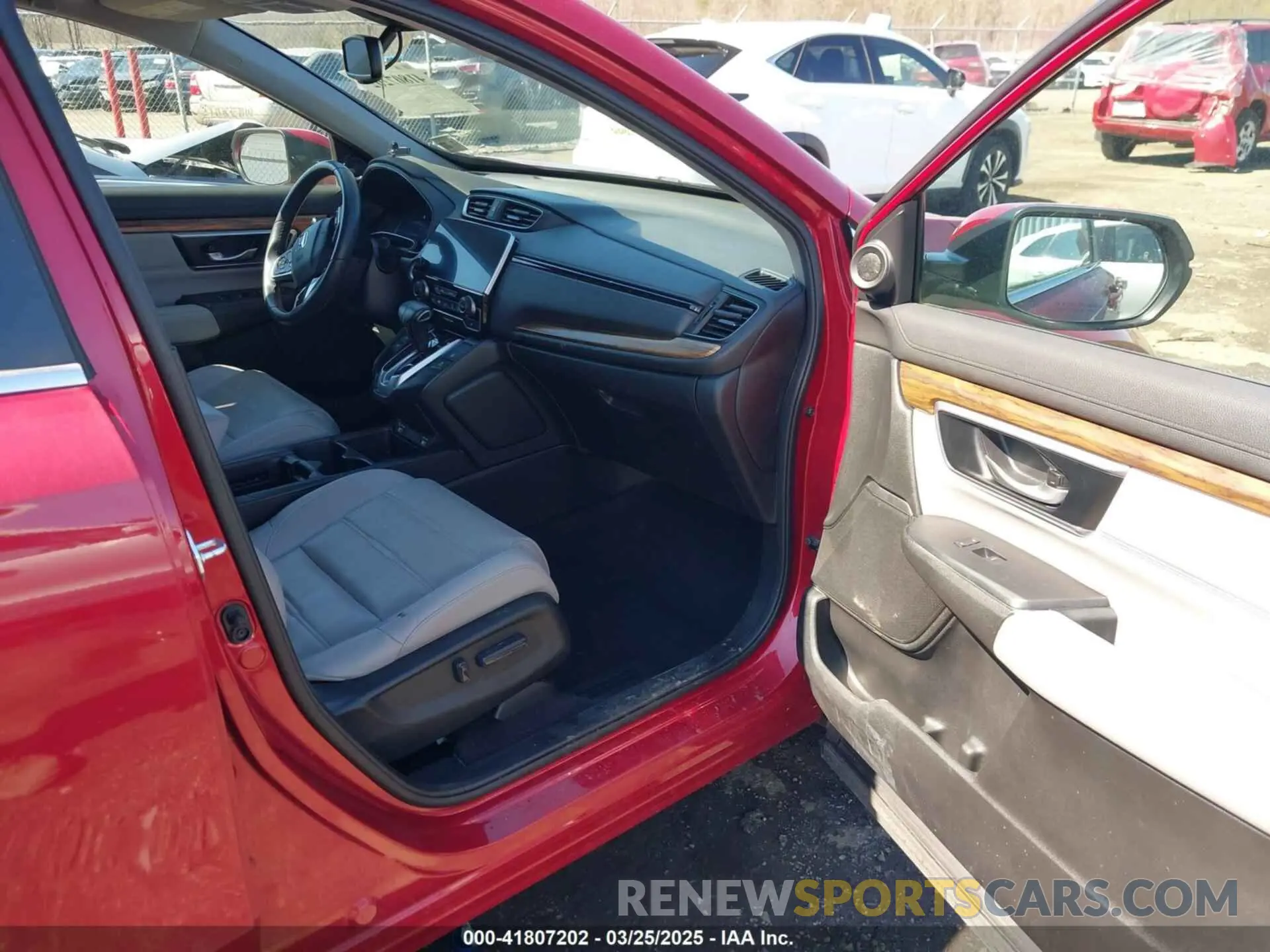 5 fotografías del automóvil dañado 2HKRW2H85NH656829 HONDA CR-V 2022