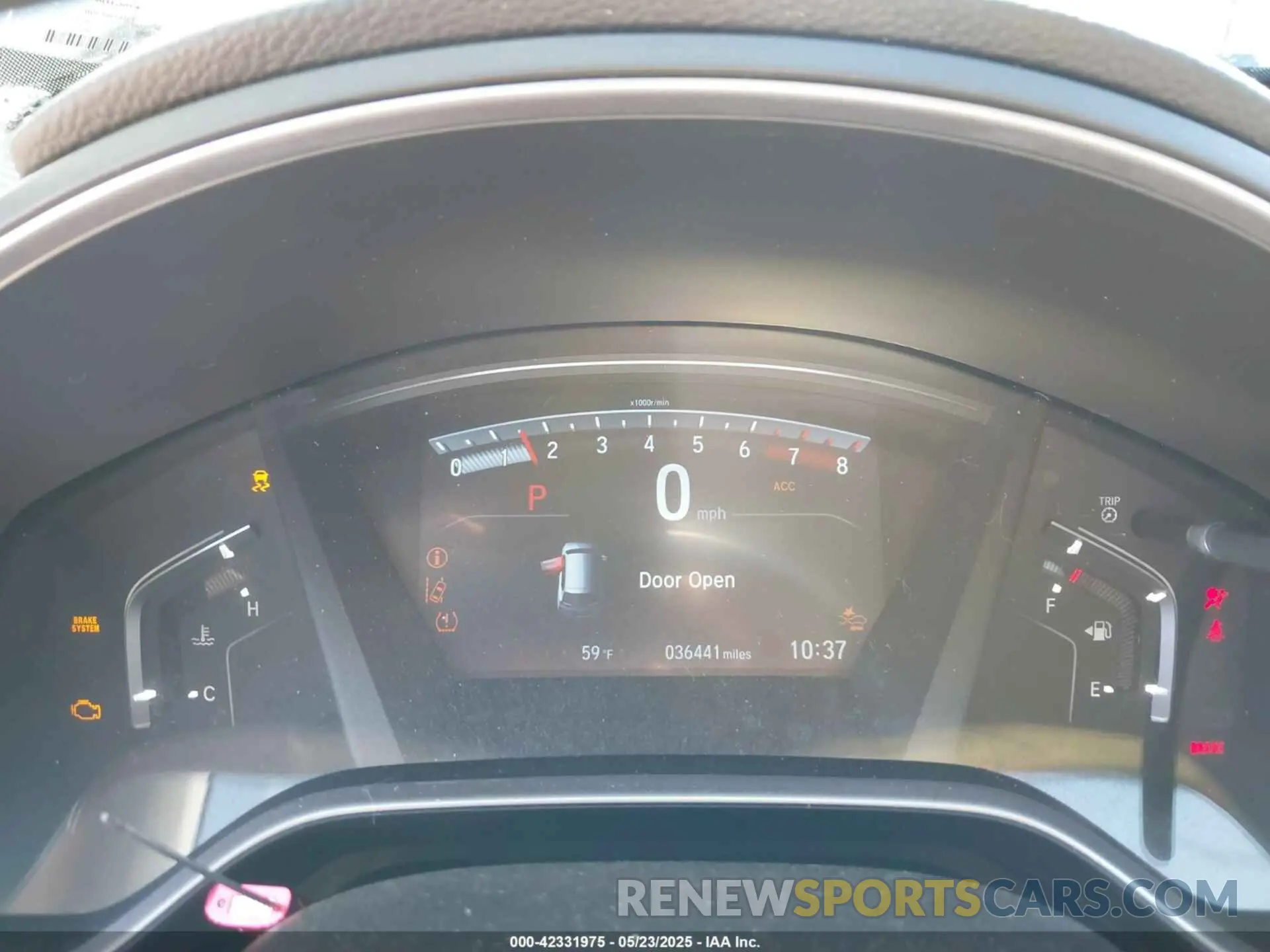 7 fotografías del automóvil dañado 2HKRW2H87NH624500 HONDA CR-V 2022