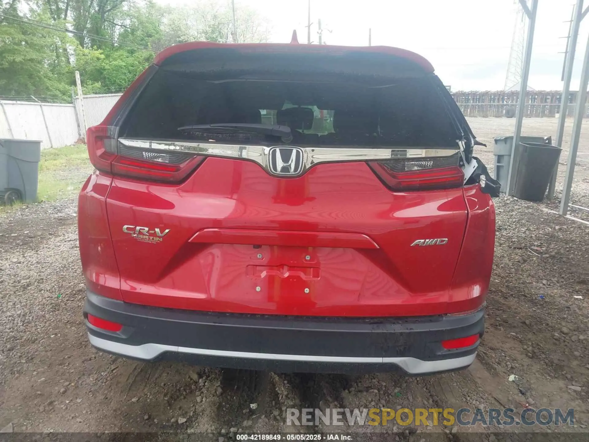 17 fotografías del automóvil dañado 2HKRW2H87NH627218 HONDA CR-V 2022