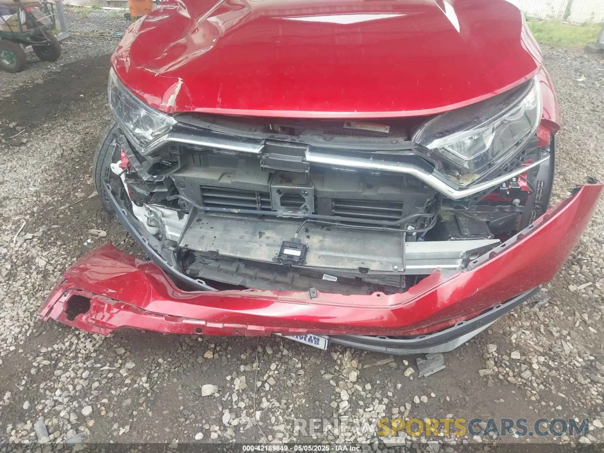 6 fotografías del automóvil dañado 2HKRW2H87NH627218 HONDA CR-V 2022
