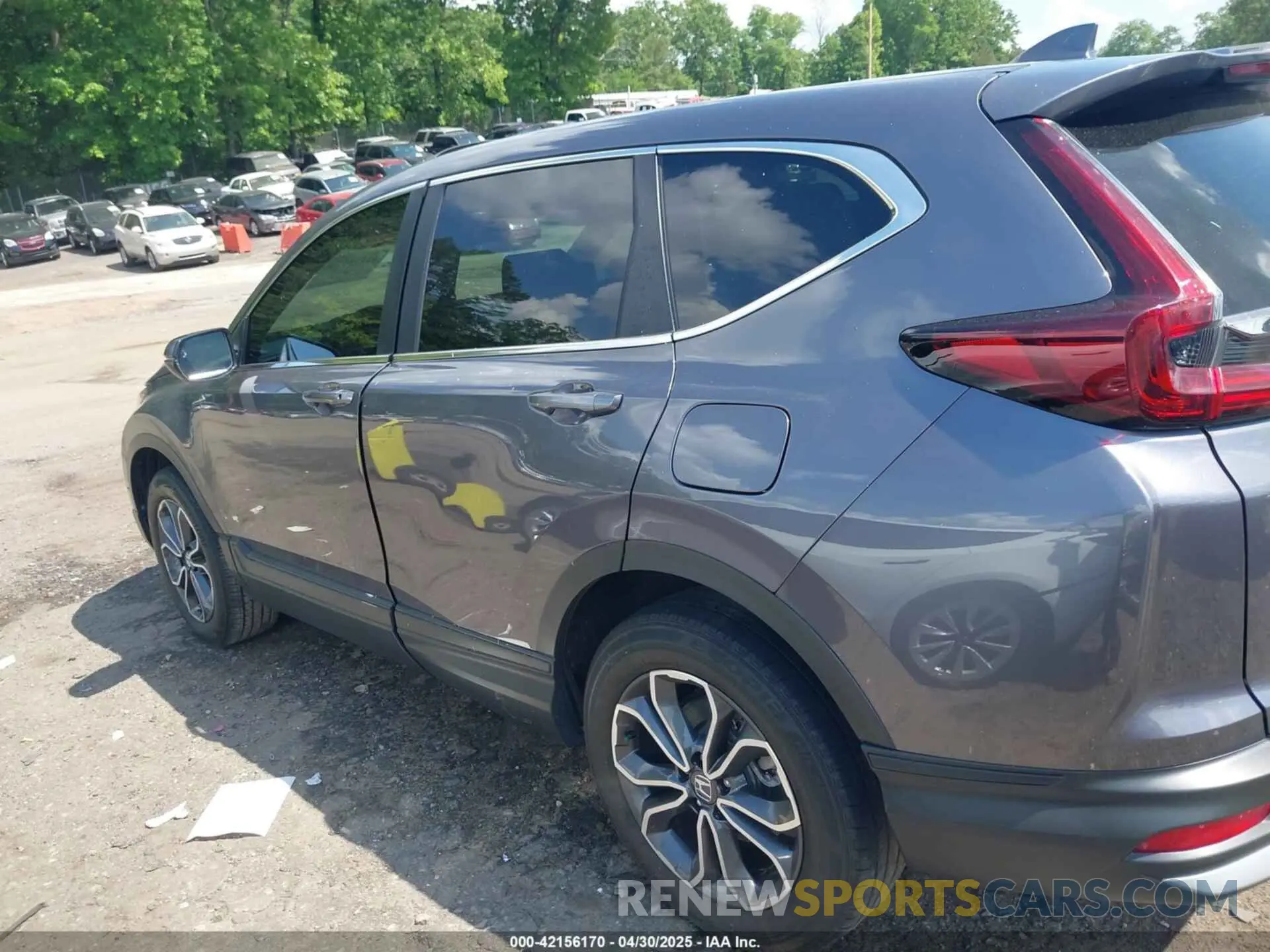 14 fotografías del automóvil dañado 2HKRW2H87NH631057 HONDA CR-V 2022